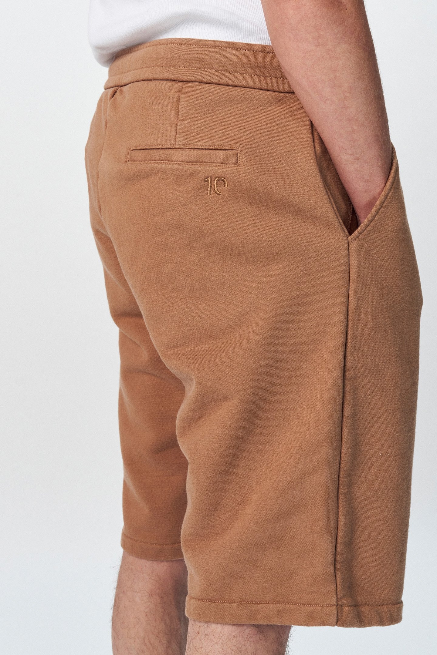 ROBIN FLEECE SHORTS CAMEL 6