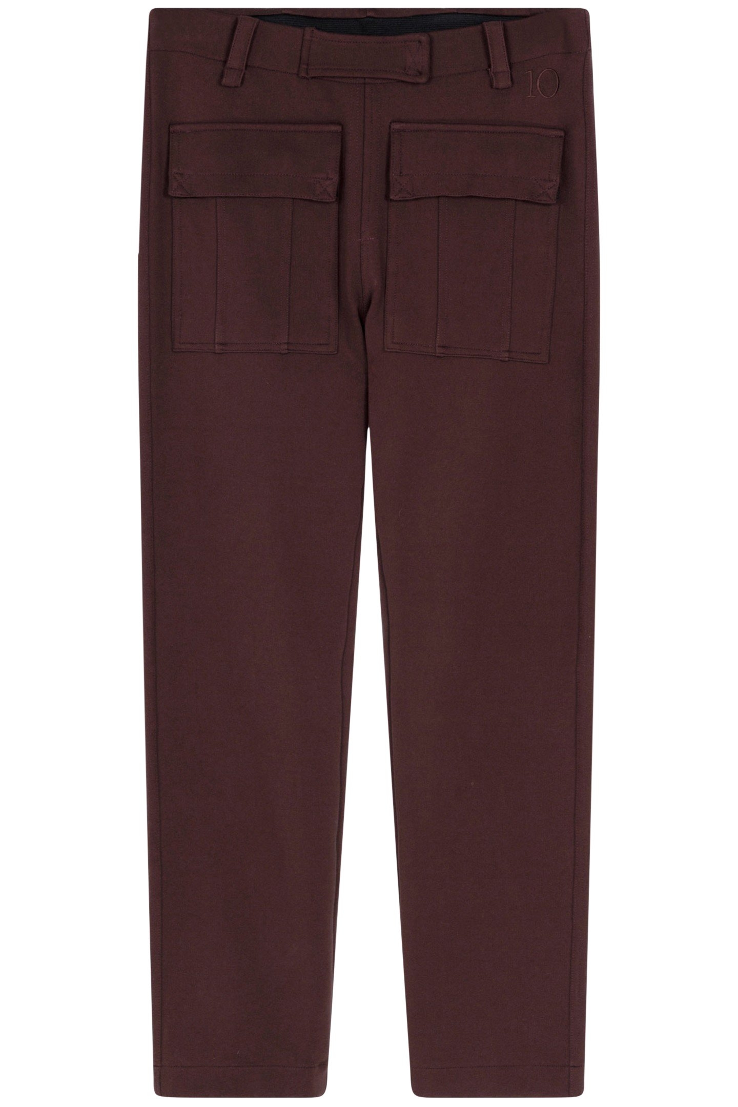 FITTED PUNTO PANTS AUBERGINE 3