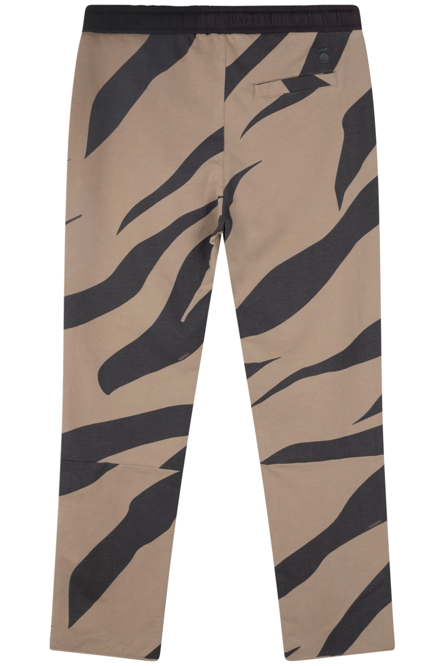 CROPPED JOGGER ZEBRA WARM TAUPE 5