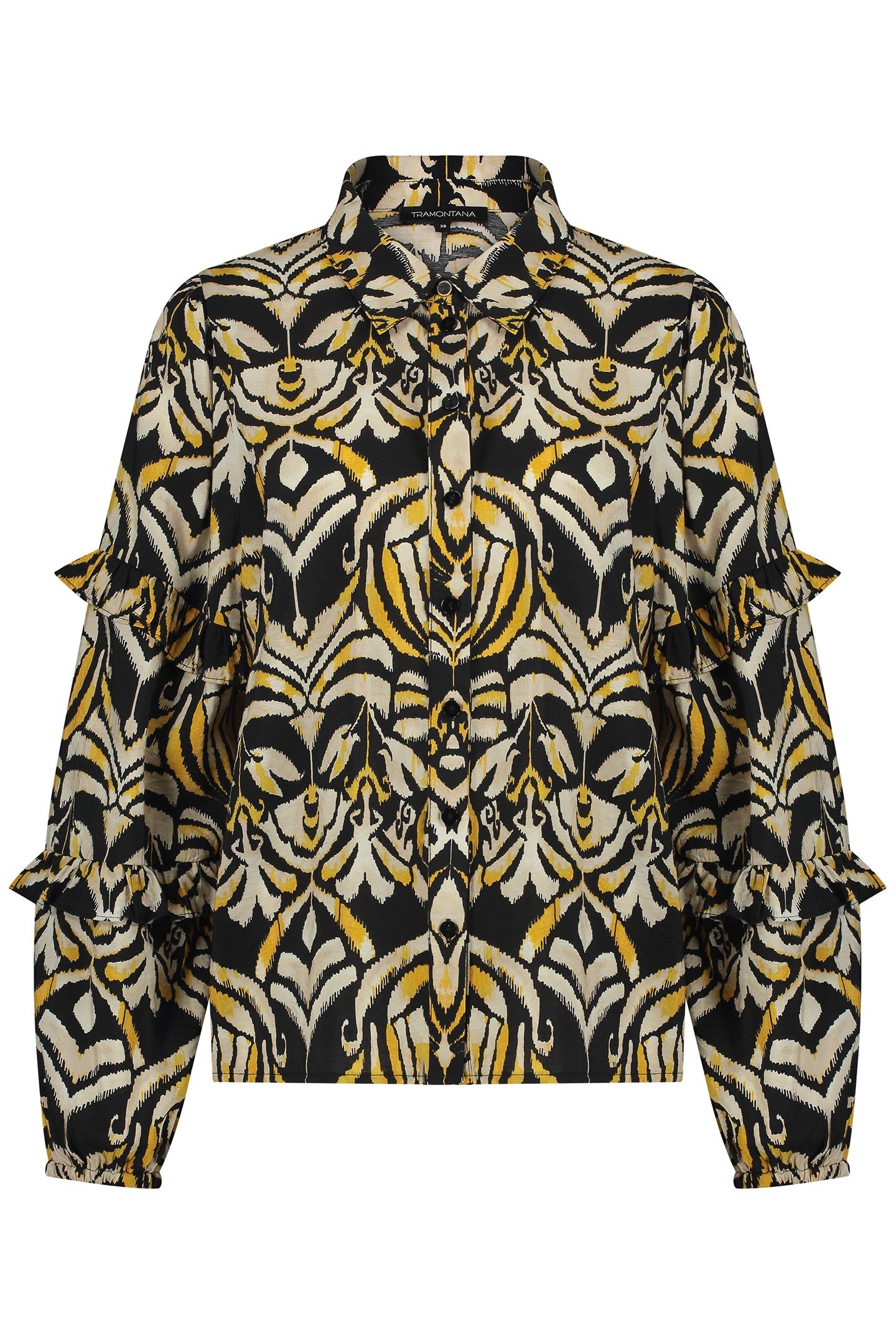 BLOUSE ORNAMENTALS PRINT NEUTRALS 1