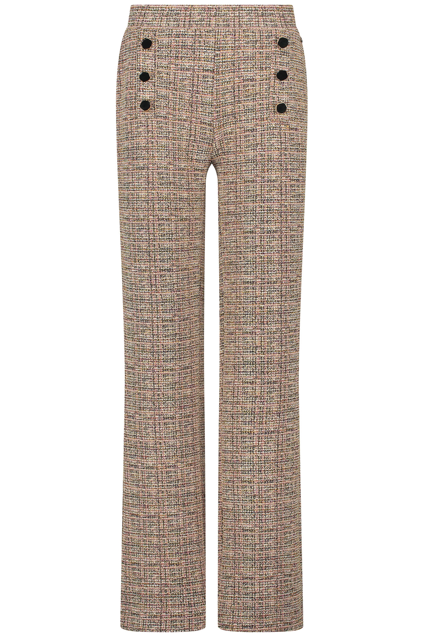 TROUSERS STRETCH TWEED MULTI COLOUR 1