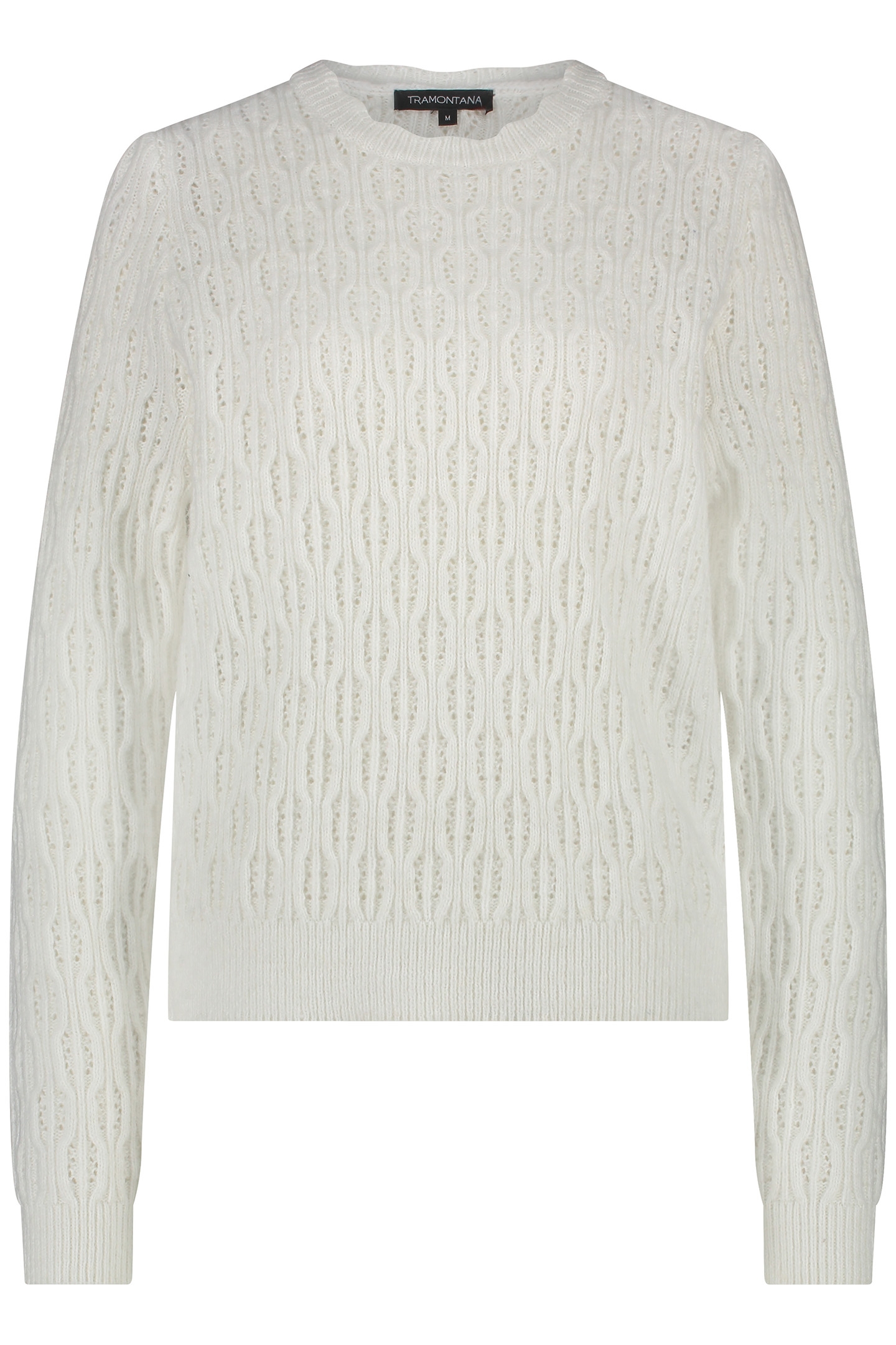 JUMPER AJOUR OFF WHITE 1