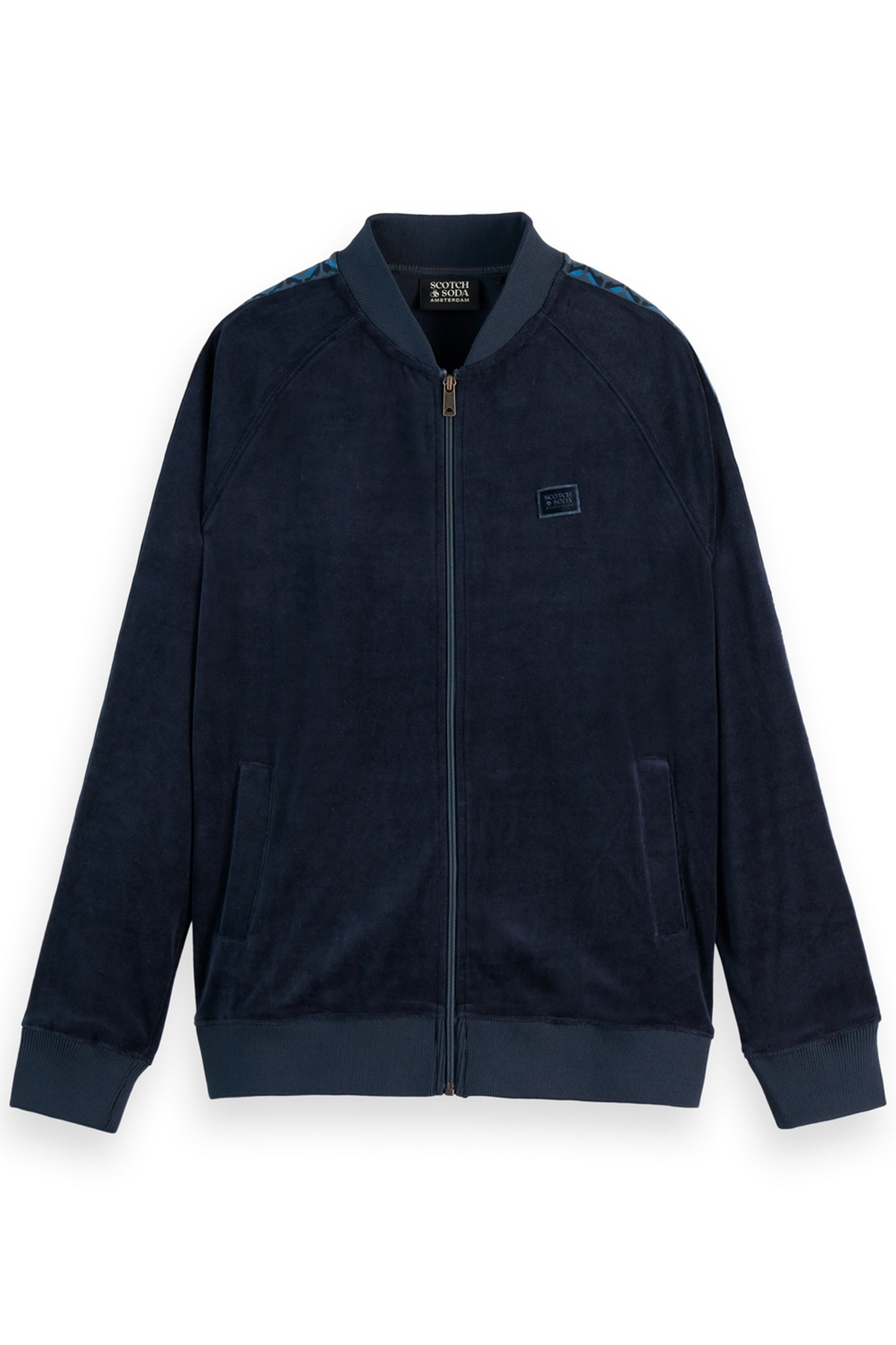 VELOUR TRACK TOP NIGHT 1