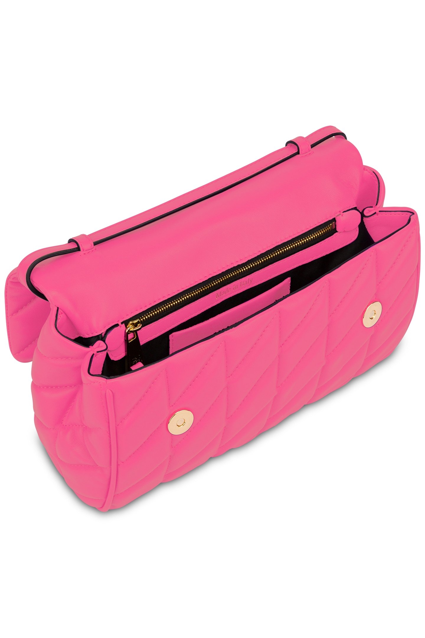 DOUBLE SMILEY® QUILTED SHOULDER BAG PURPLE 3