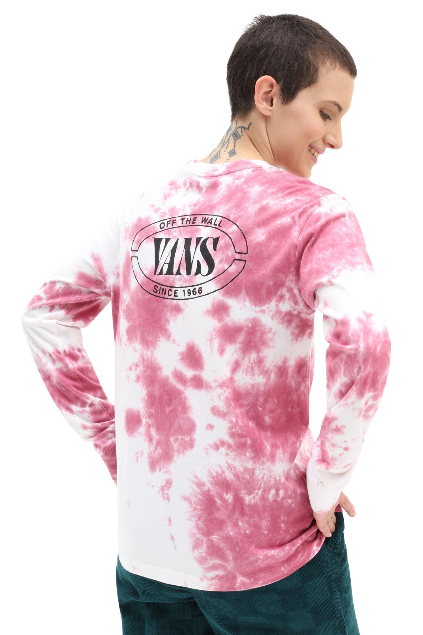 OVAL WASH LS BFF ROSE WINE 2