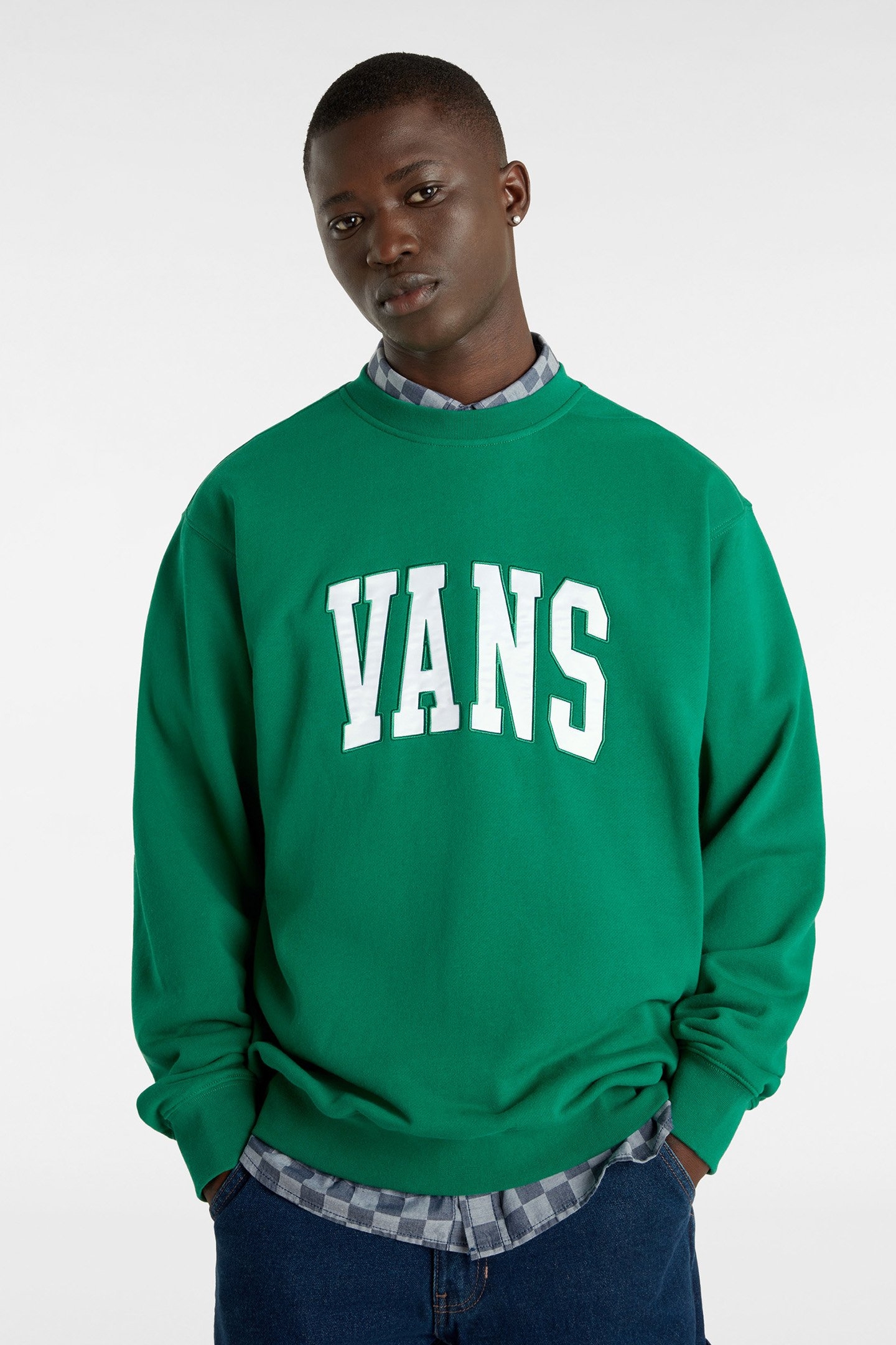 ORIGINAL STANDARDS VARSITY LOOSE CREW VERDANT GREEN 1