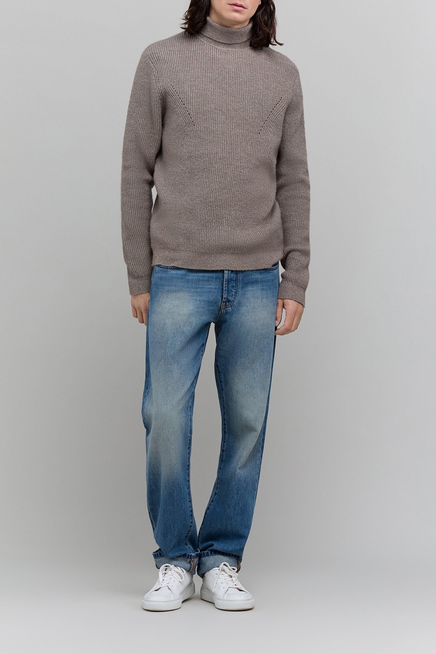 RAW KNIT TURTLENECK JUMPER 3