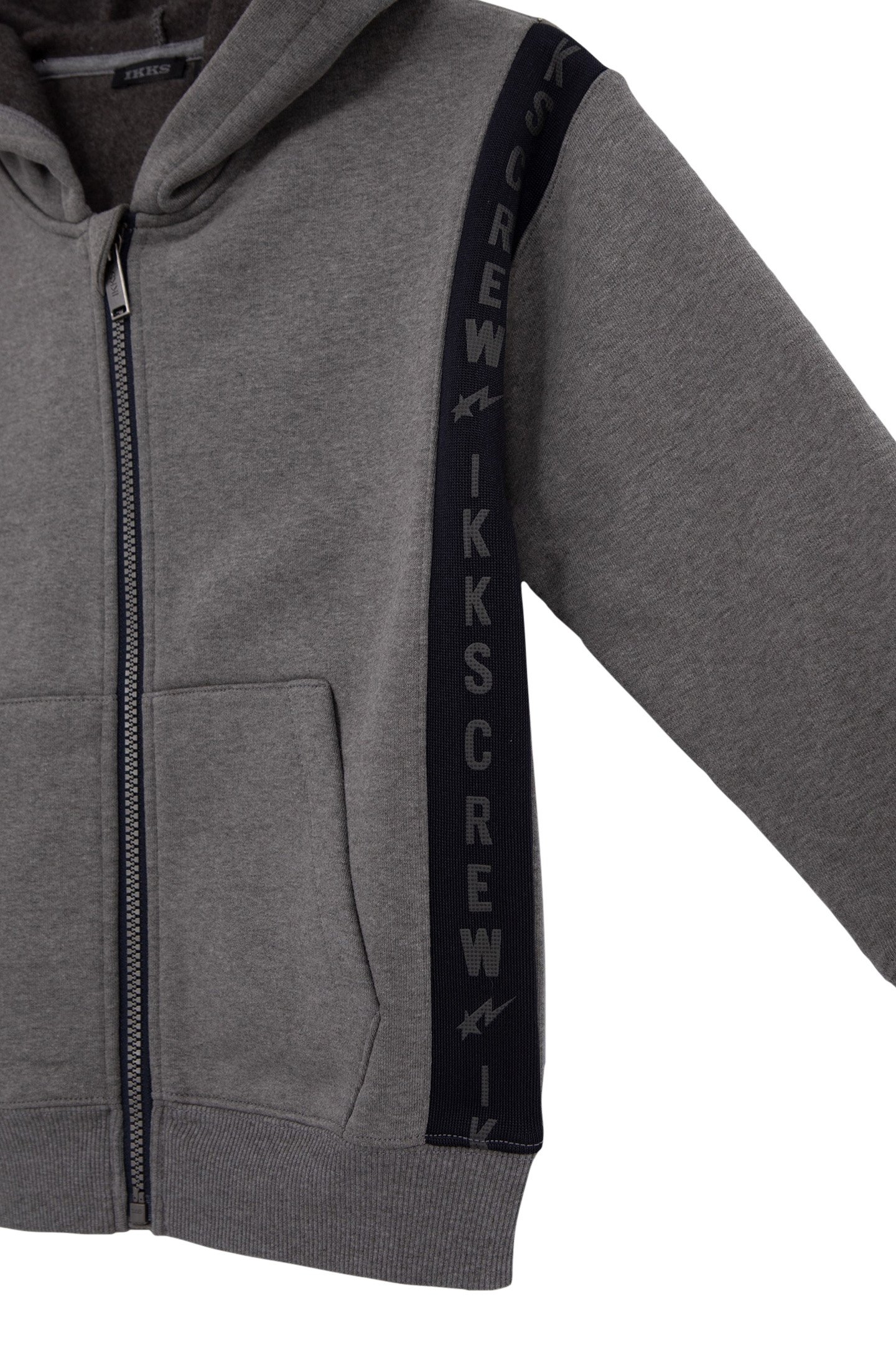 GREY CARDIGAN WITH LETTERING ON BOY'S SIDE 3