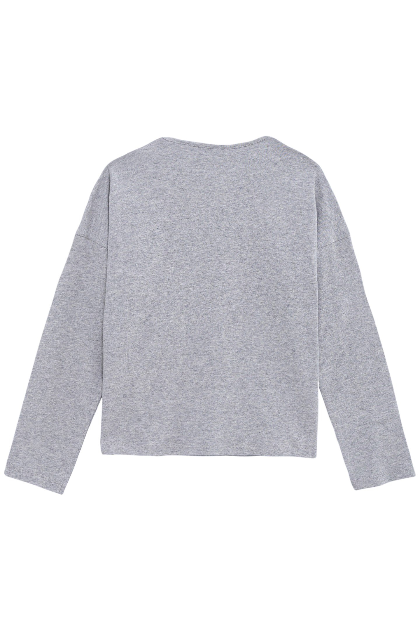 GIRL’S GREY T-SHIRT WITH DIAMANTE LIGHTNING AND MOONS 2