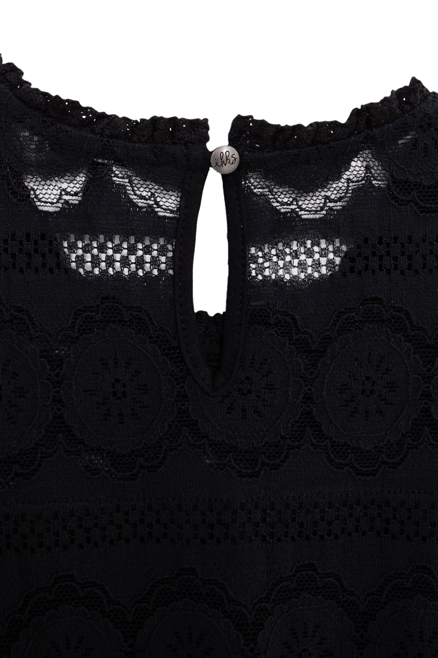 GIRL'S ALL-LACE BLACK DRESS 6