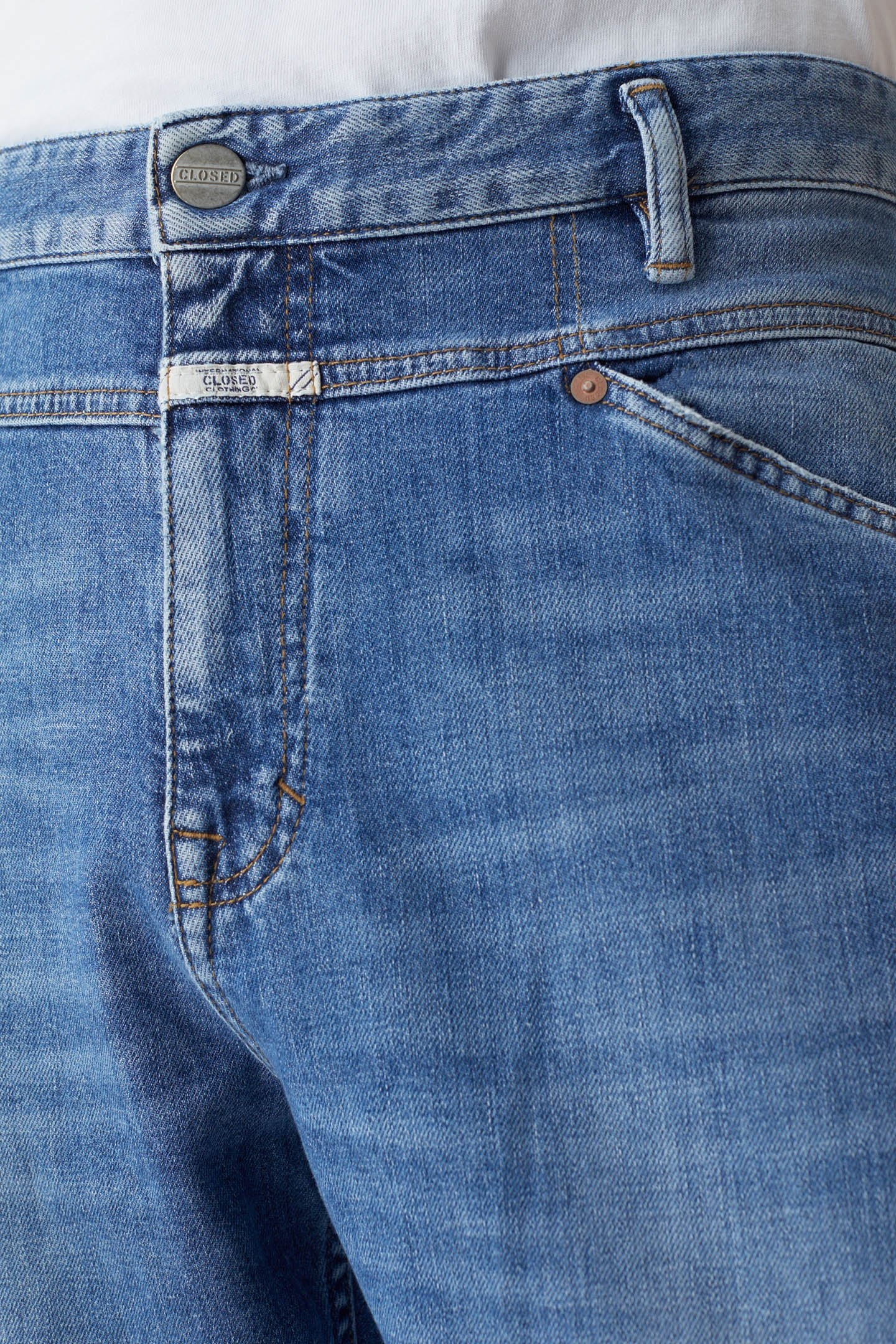 X-LENT TAPERED JEANS MID BLUE 3