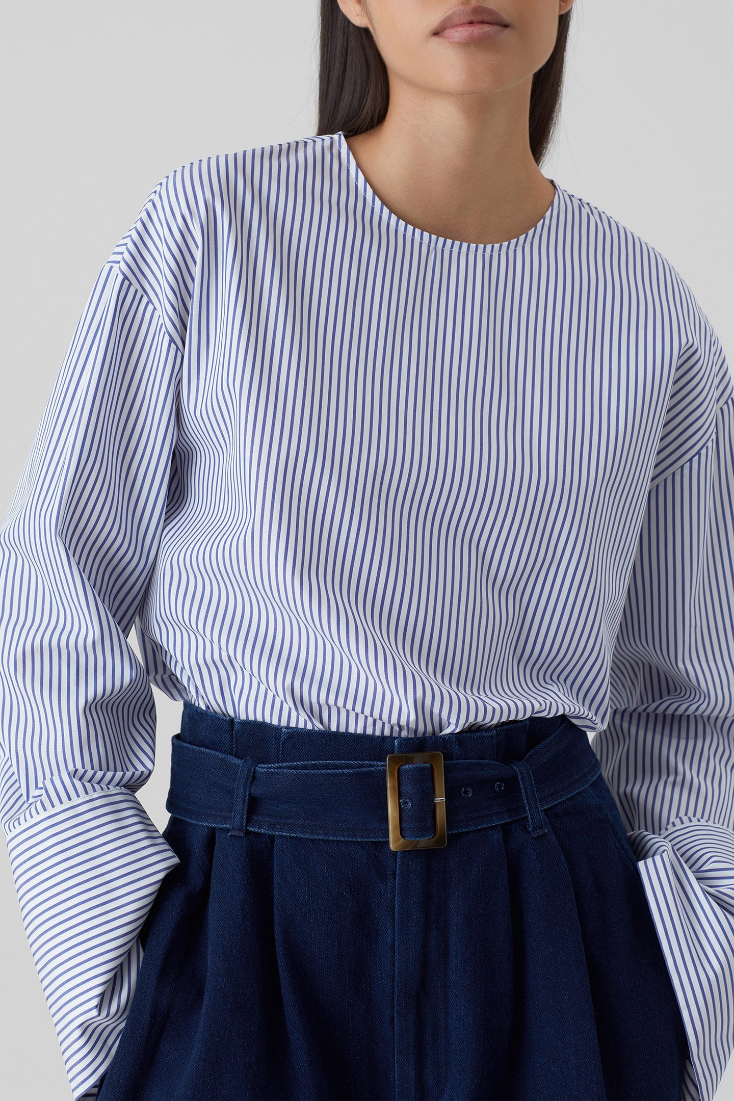 HIGH CUFF TOP SHIRTS & BLOUSES IVORY 4