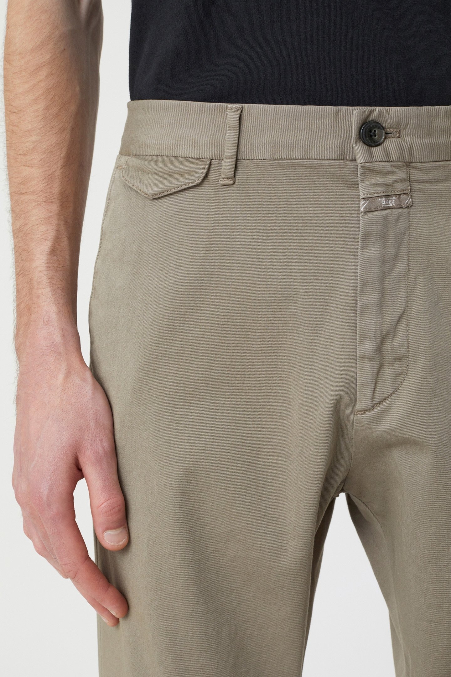 ATELIER TAPERED PANTS GREY VENEER 2