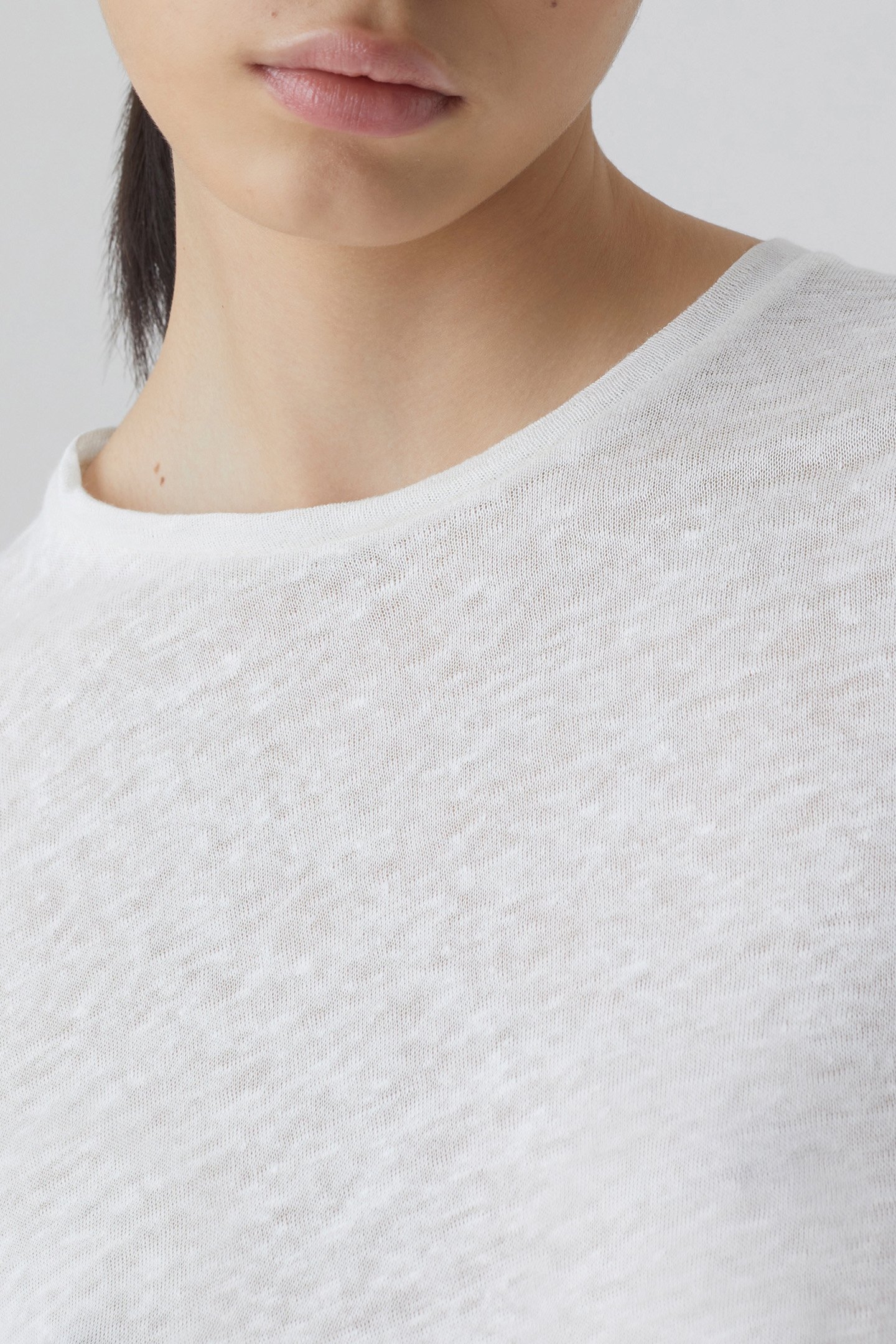 T-SHIRT WIDE SLEEVE T-SHIRTS WHITE 4