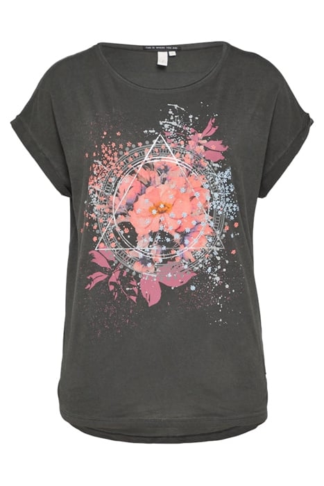 S.OLIVER-QS T-SHIRTS BLACK 4