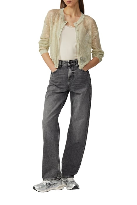 S.OLIVER-QS CARDIGAN YELLOW 2