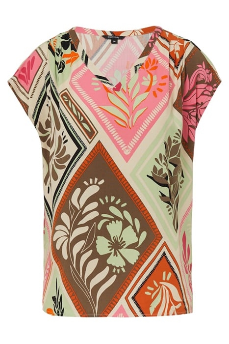 COMMA BLOUSES LILAC/PINK 4