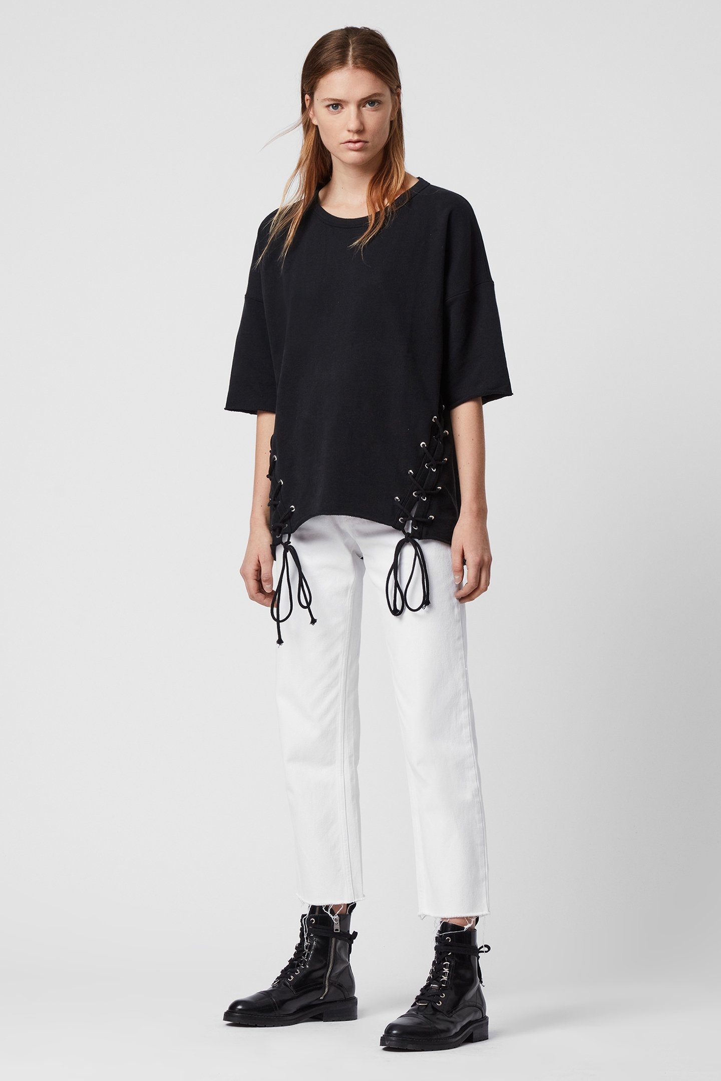 LORHAINE LACE SS SWE BLACK 2