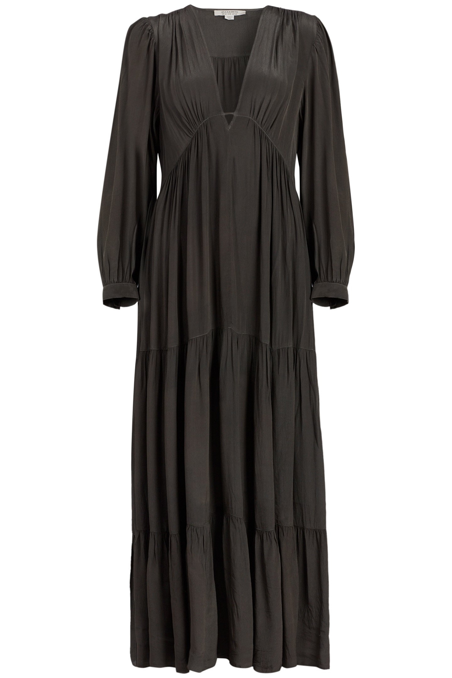 LEA MAXI DRESS SLATE GREY 1