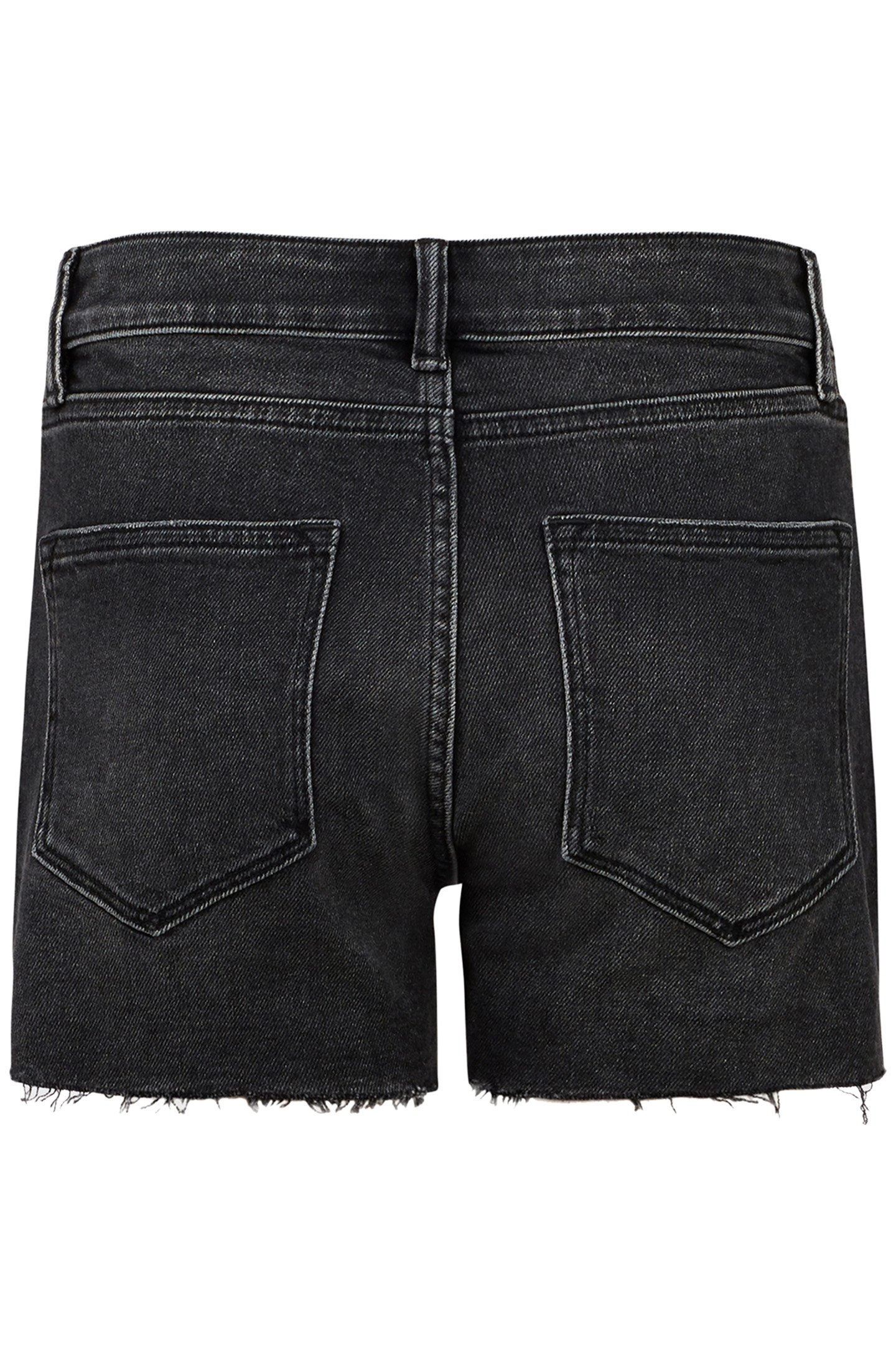 MERA CUT OFF SHORTS WASHED BLACK 2