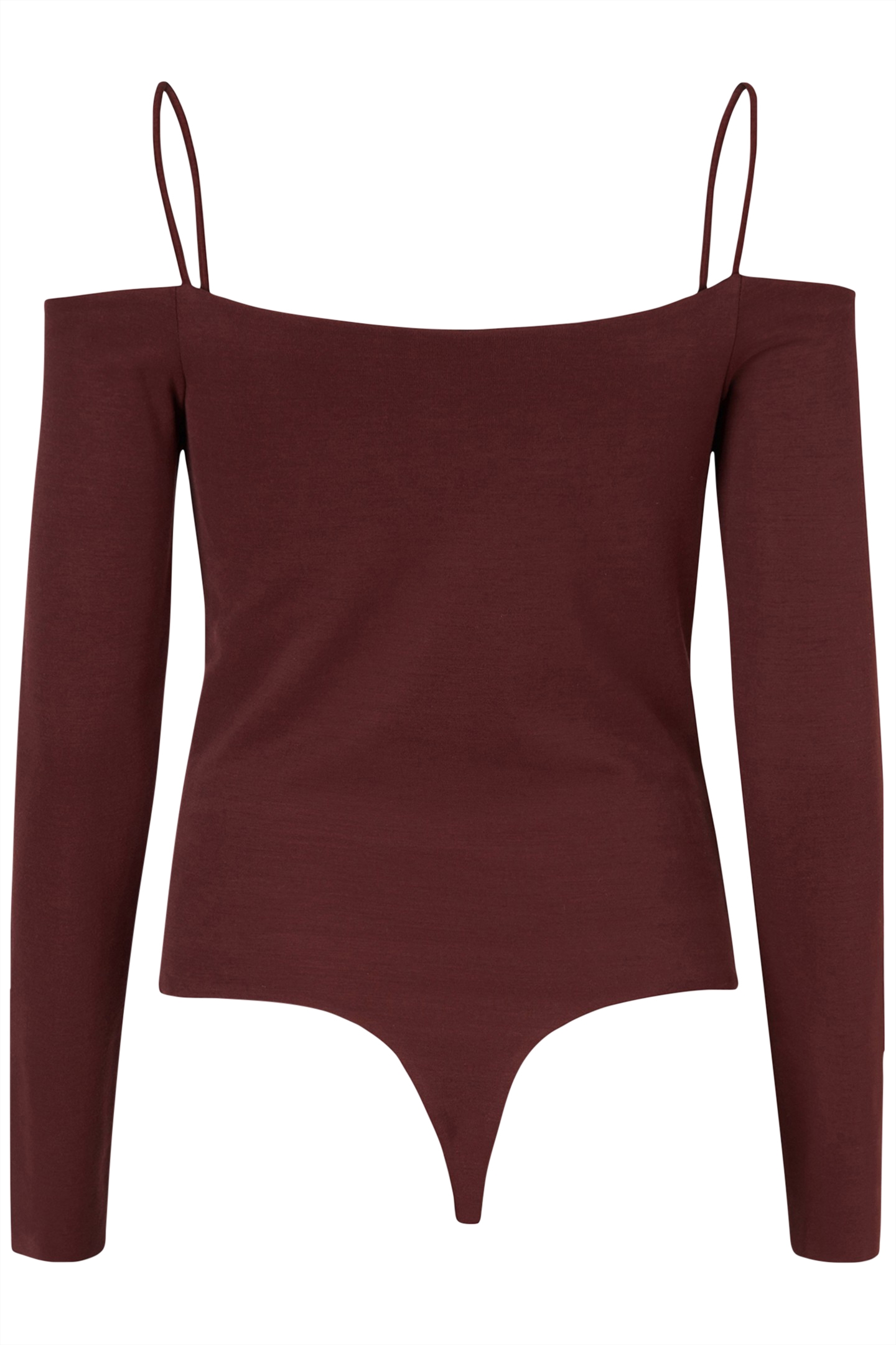 AUDERY BODYSUIT BURGUNDY RED 2