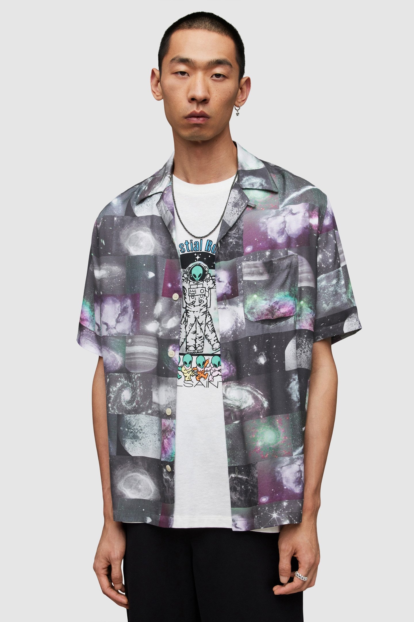 OUT THERE SS SHIRT JET BLACK 1