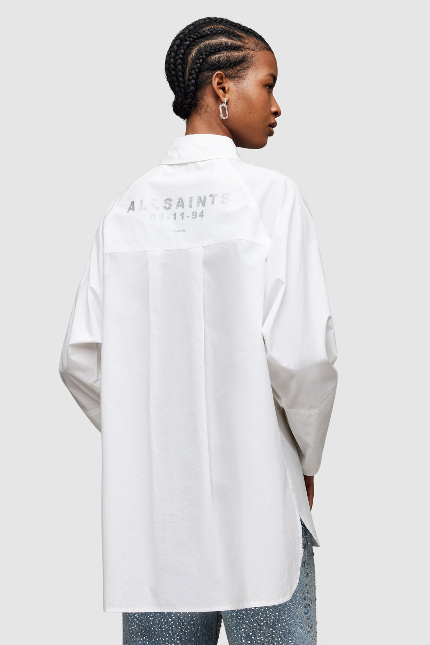 EVIE SHIRT CHALK WHITE 2