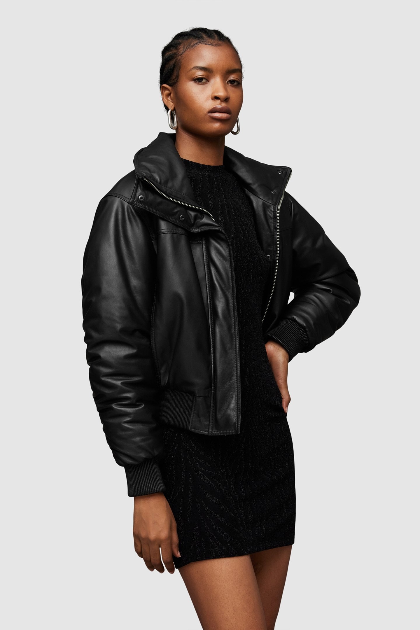 SLOANE PADDED JACKET BLACK 1