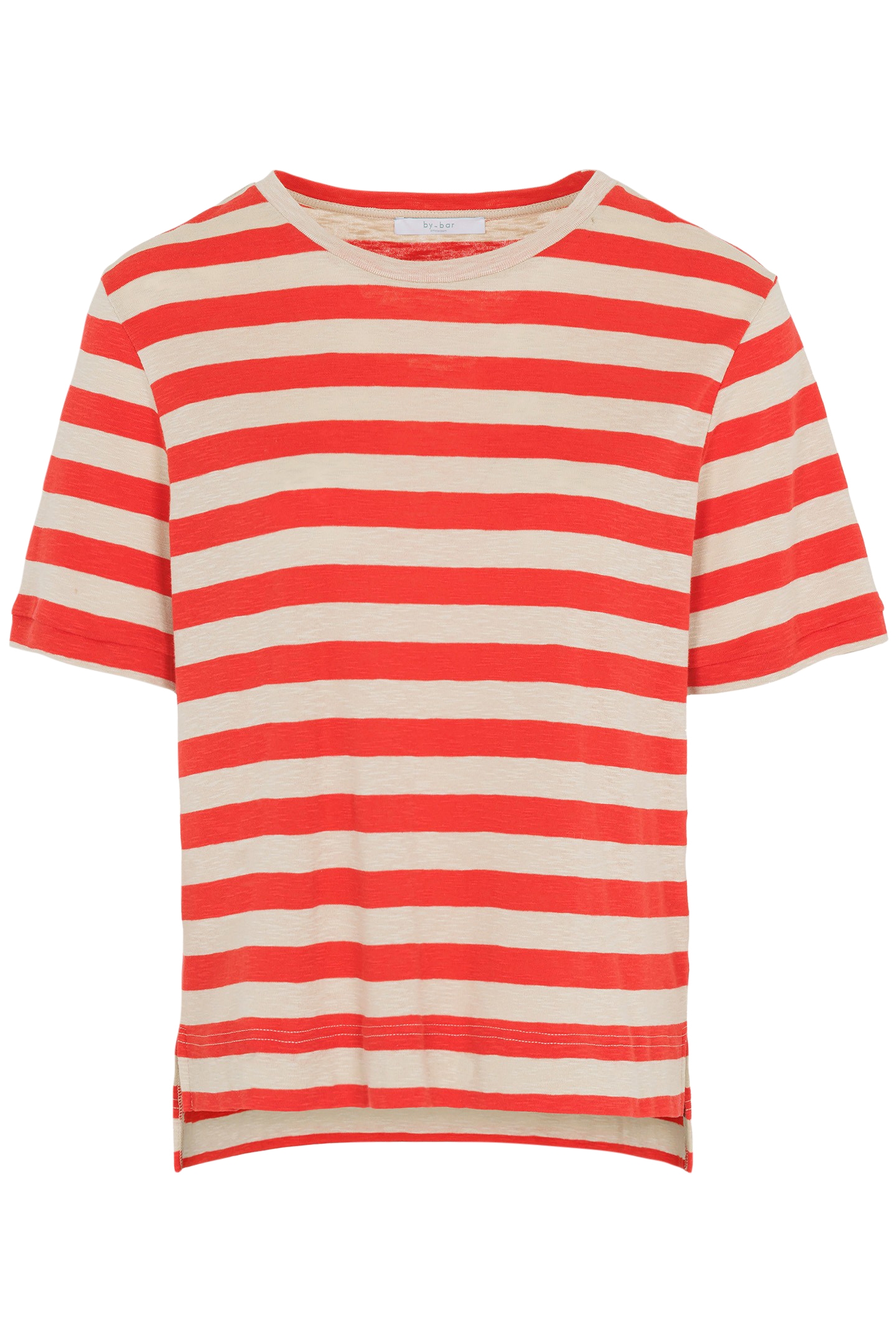 HOPE BIG STRIPE TOP POPPY RED 3