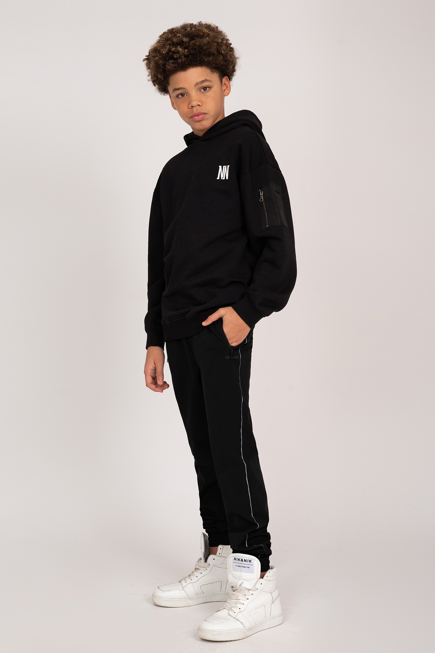 HOUSTON HOODIE BLACK 1
