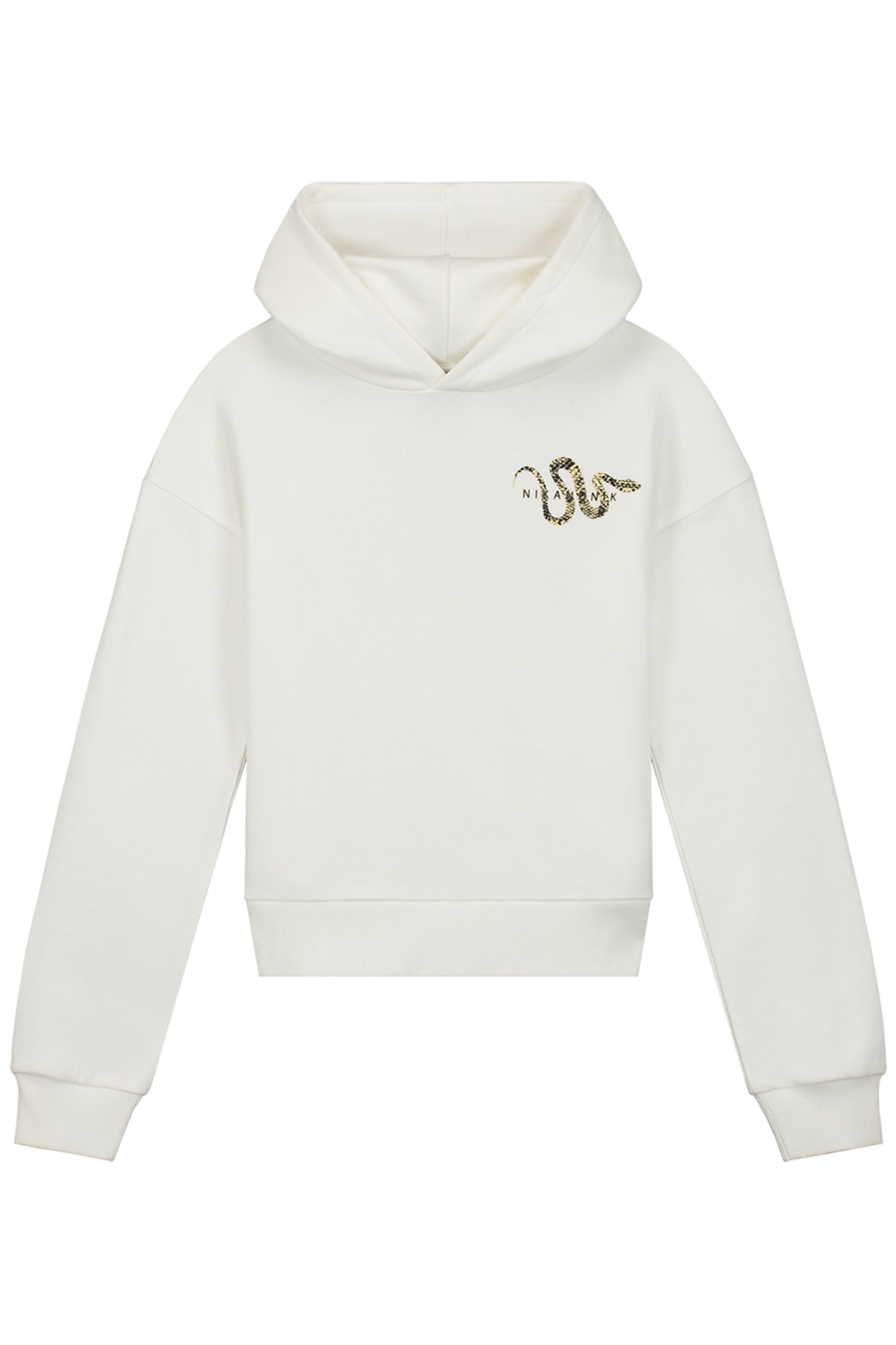 SNAKE HOODIE OFF WHITE/OAT 3