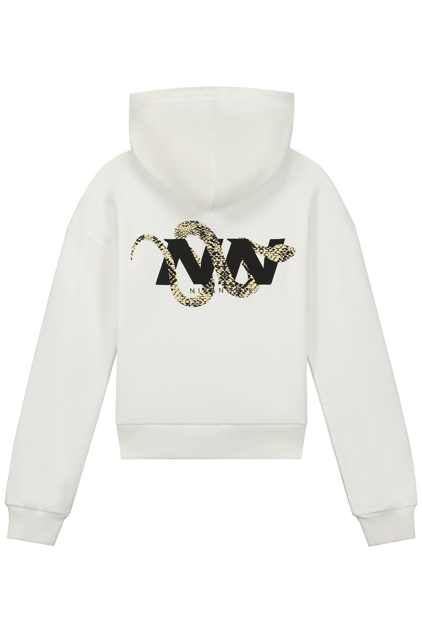 SNAKE HOODIE OFF WHITE/OAT 4