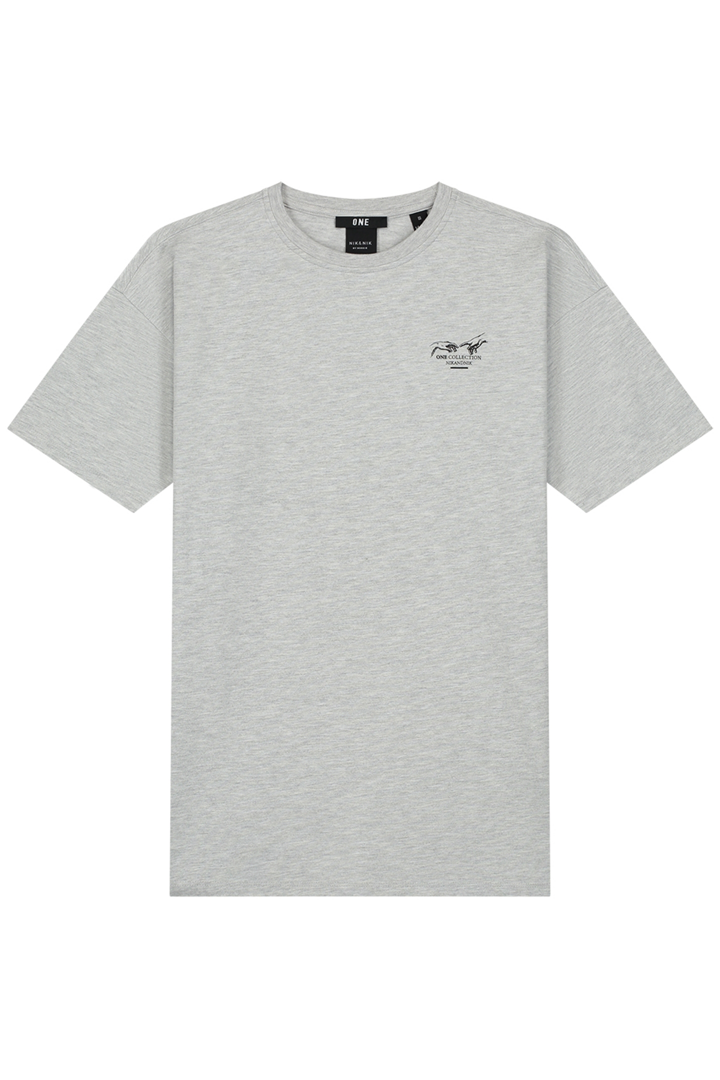 CREATION T-SHIRT GREY MELANGE 3