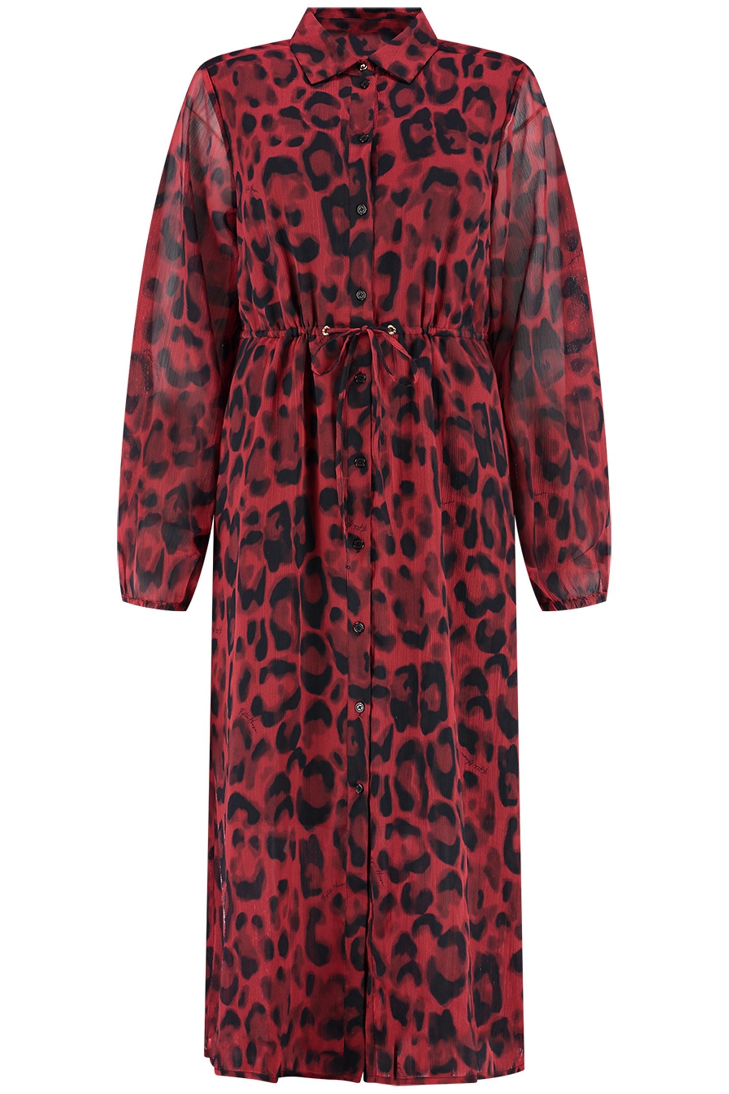 DILARA DRESS FAB RED 1