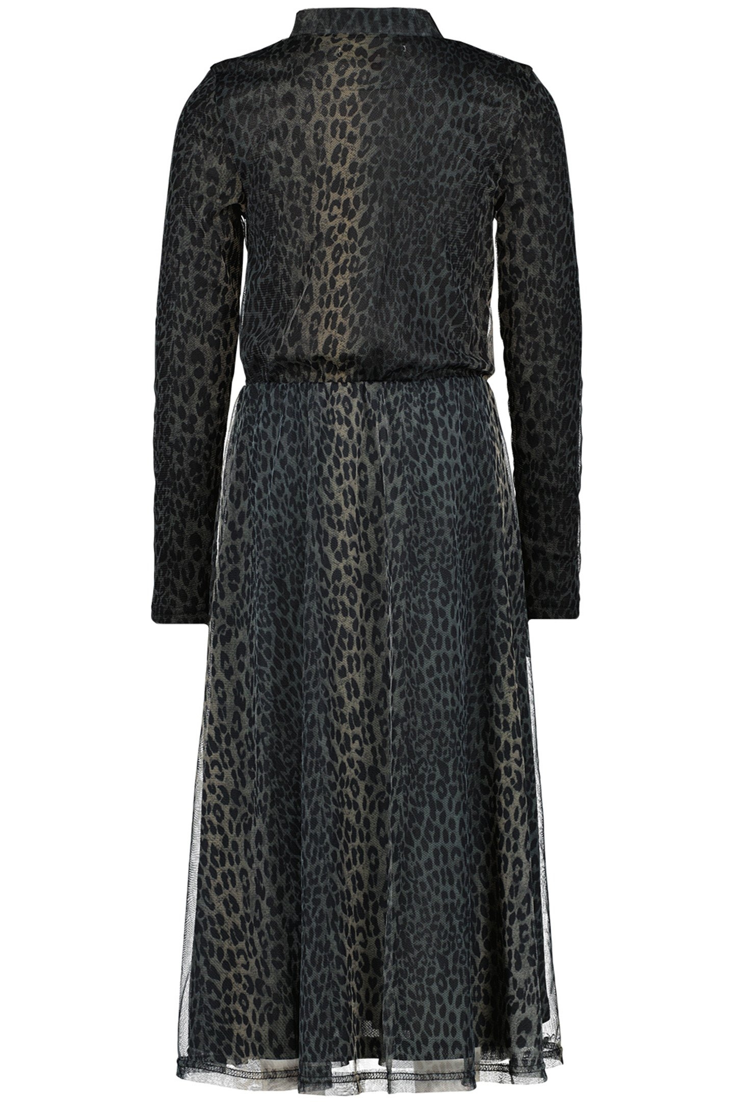 GIRL'S PAURA MIDI DRESS DEEP BLACK 2