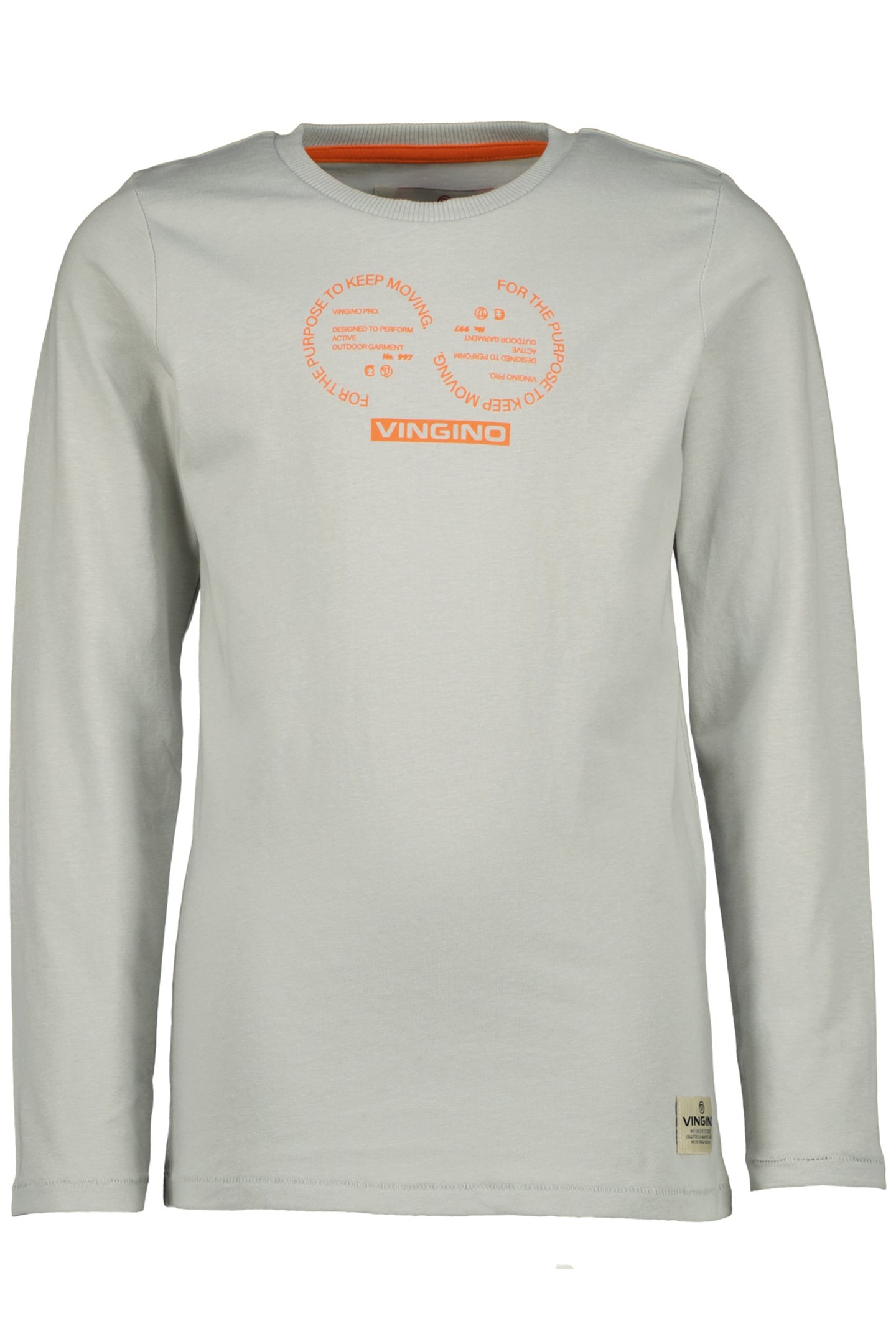 BOY'S JEAY T-SHIRT SMOKE GREY 1