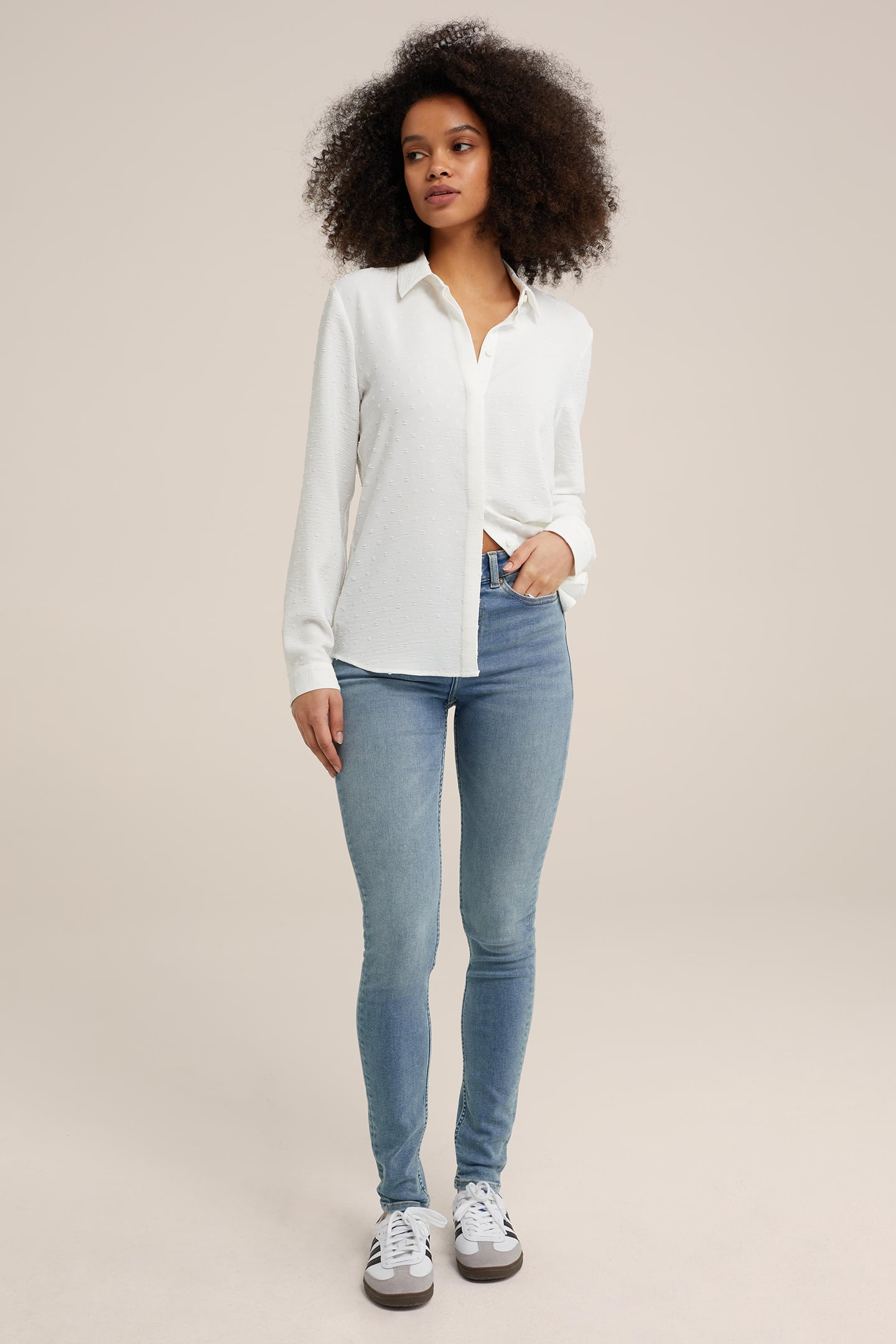 5-POCKET MID WAIST BLUE 3