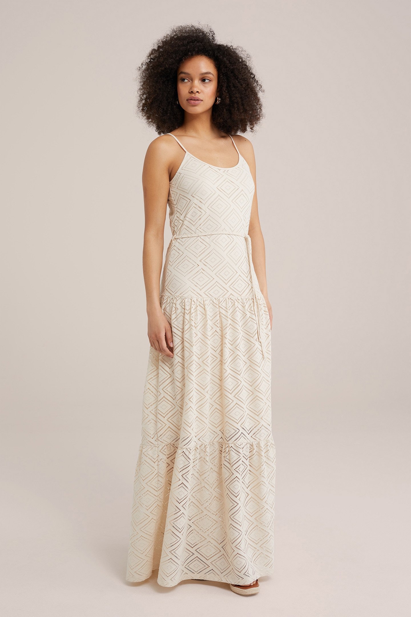 DRESS MAXI LENGTH OFF-WHITE 1