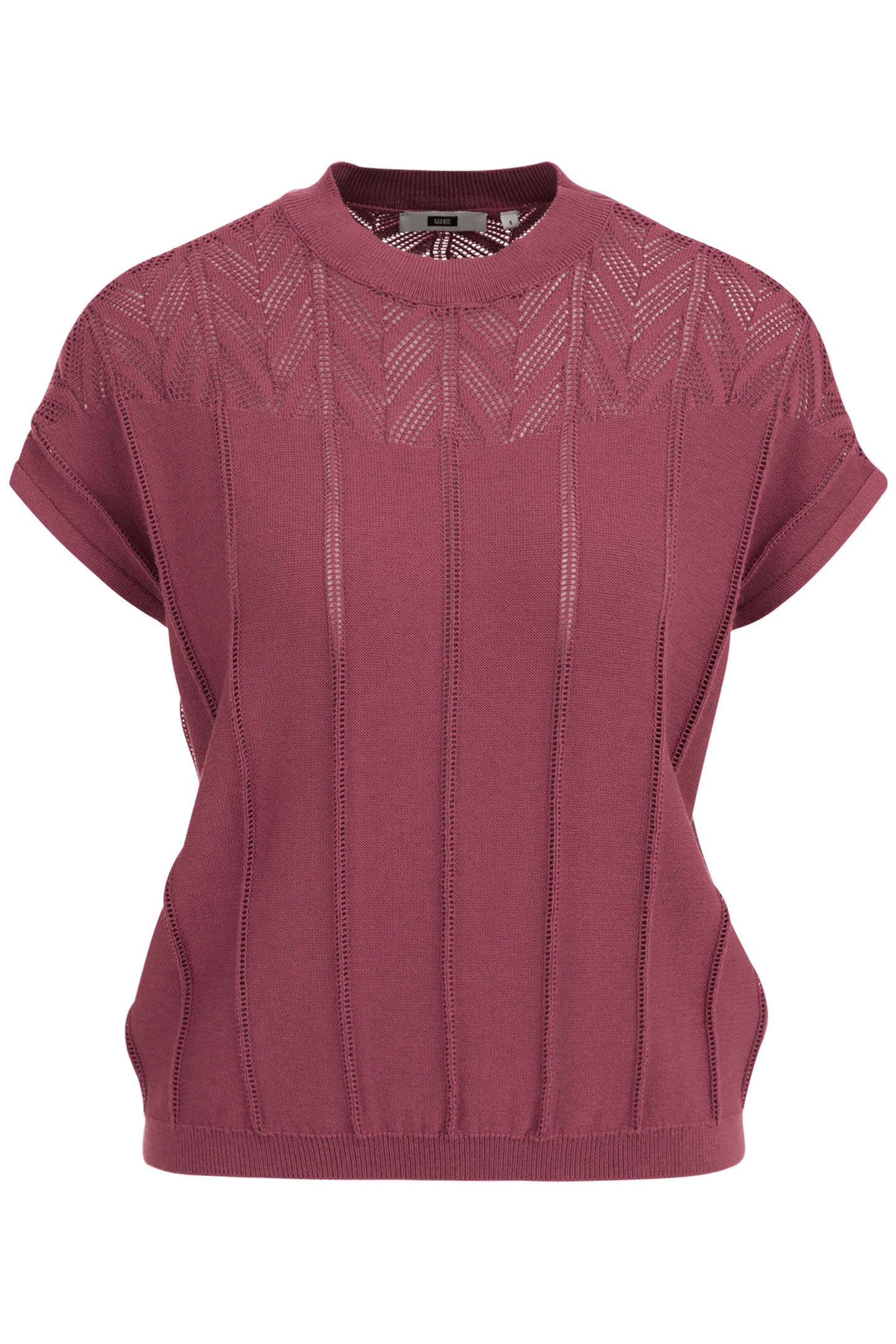 KNITTED PULLOVER DARK PURPLE 4