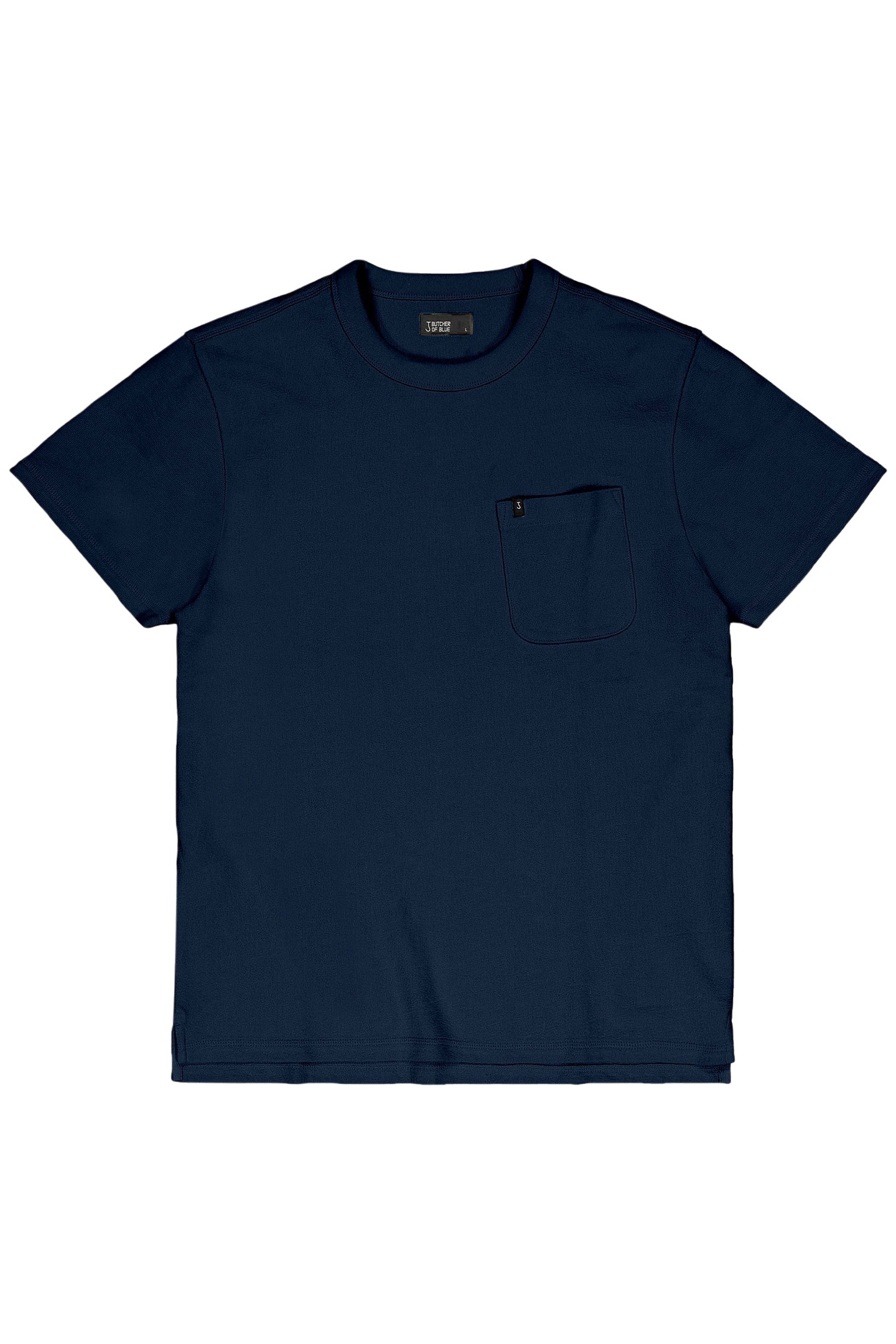 ADRIEN LOOSE PKT TEE ALASKA BLUE 3