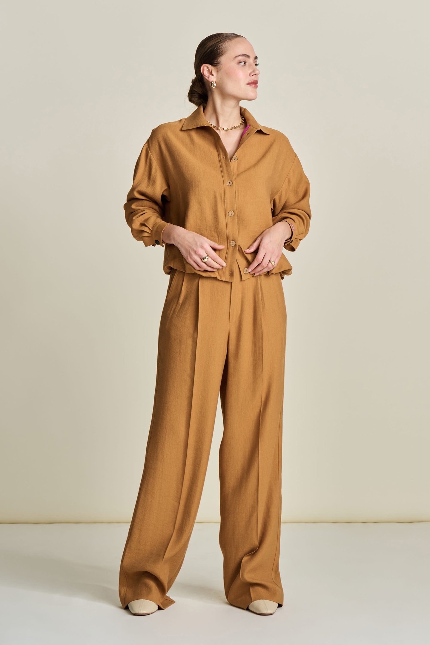 BLOUSE - SUGAR BROWN 6