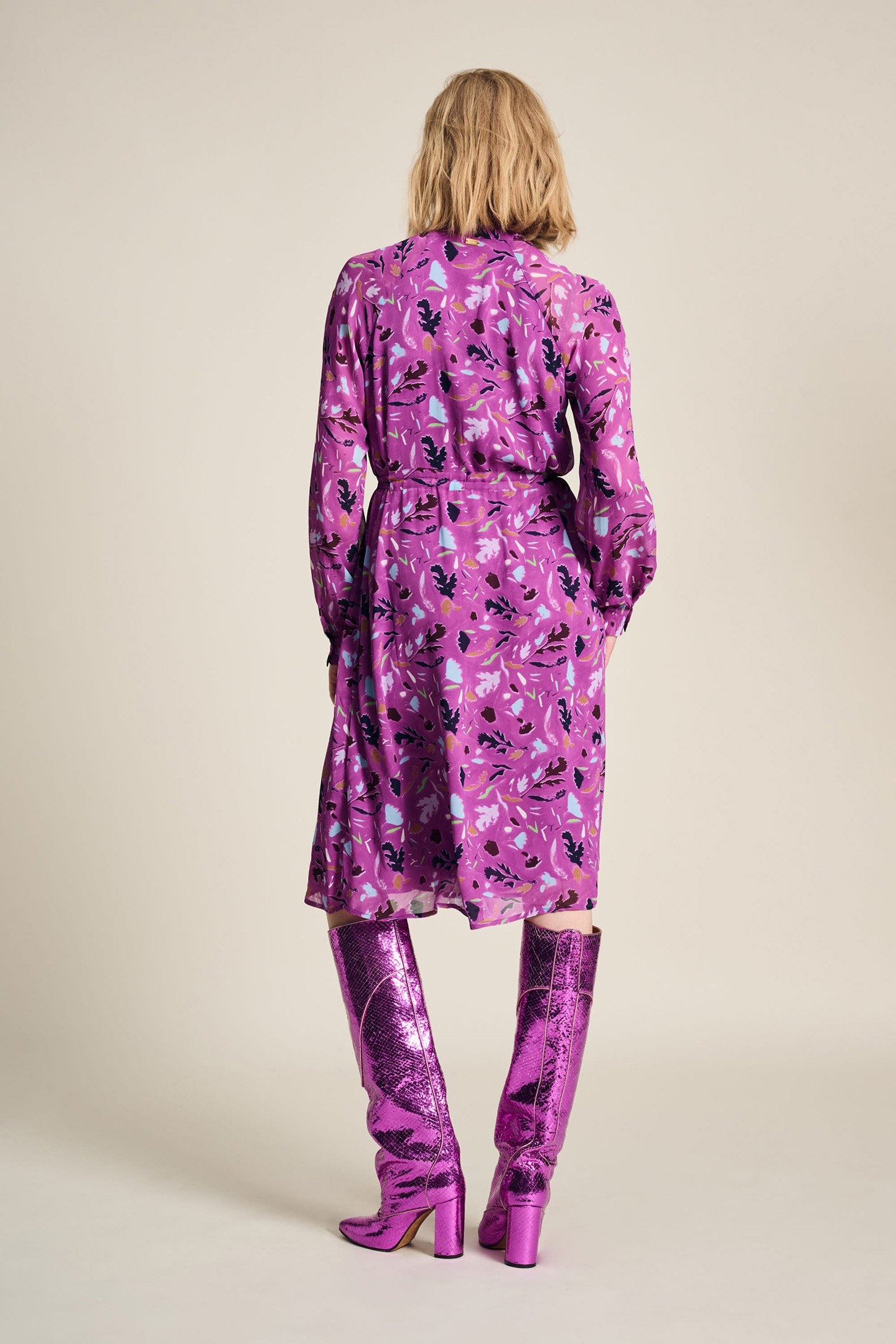 DRESS - FEATHERFEST CACTUS PINK 2