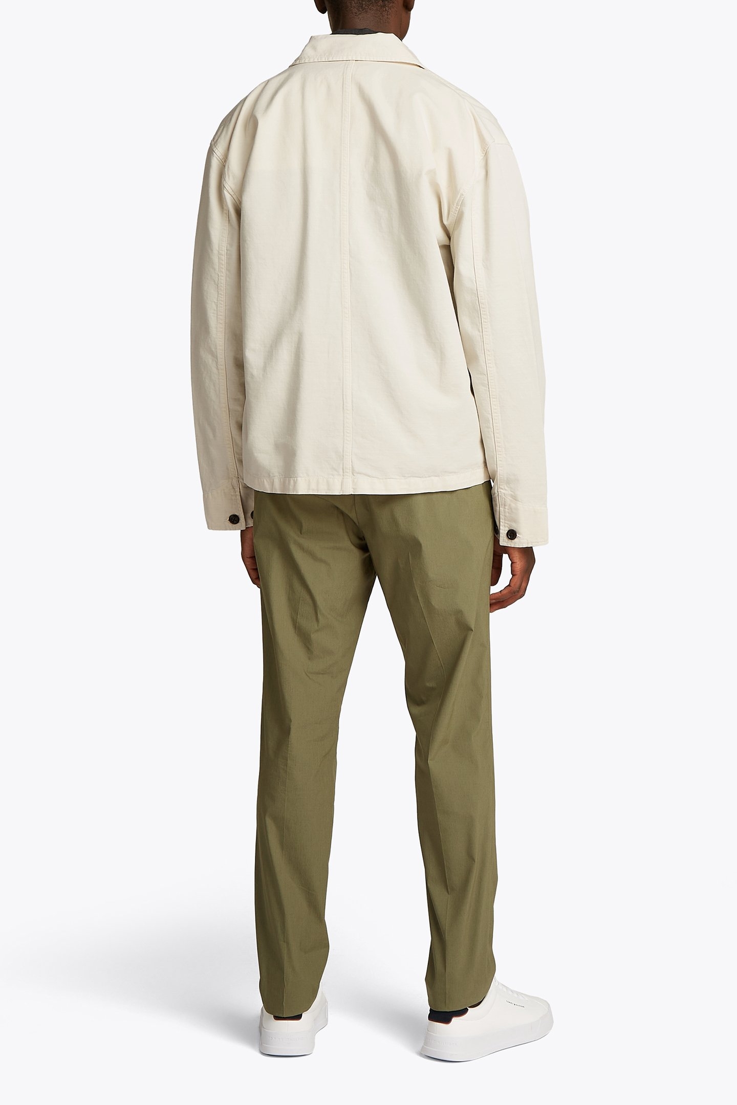 GARMENT DYE CHORE JA IVORY SILK 3