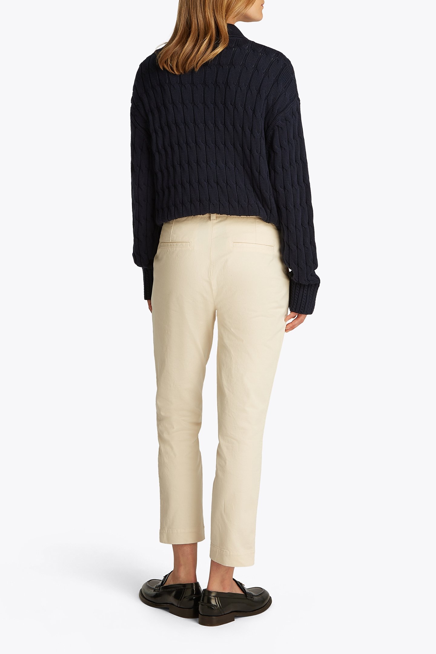 CO STRETCH GMD SLIM FIT CHINO PANT IVORY PETAL 3