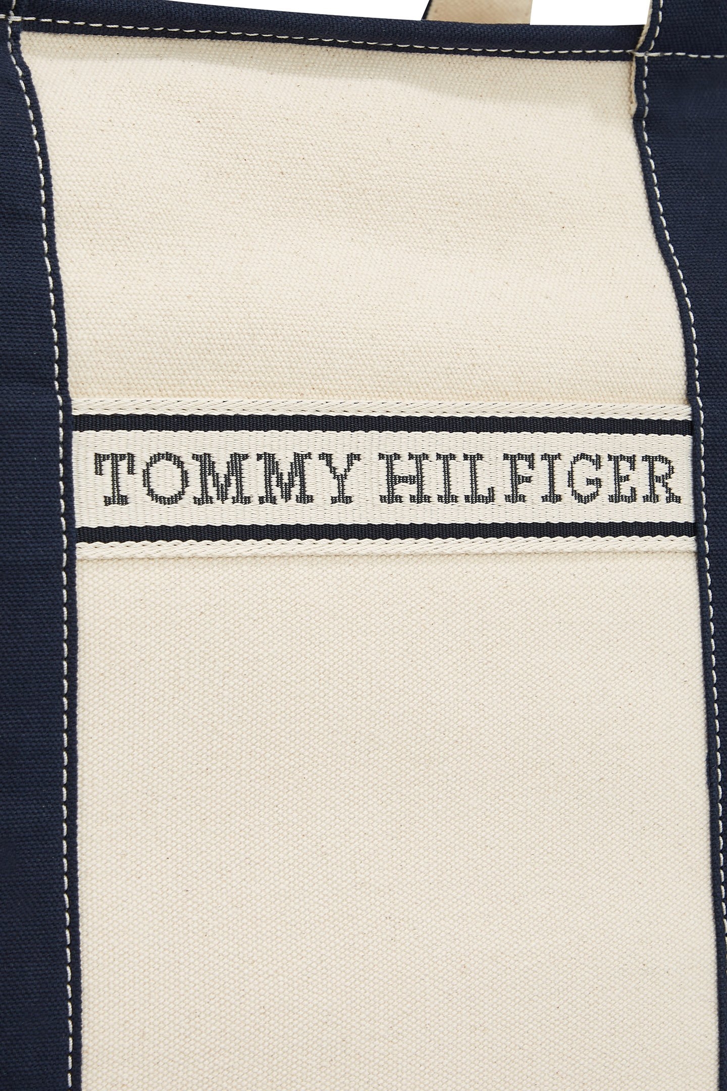 TH SUMMER CANVAS TOTE BAG CREME 5