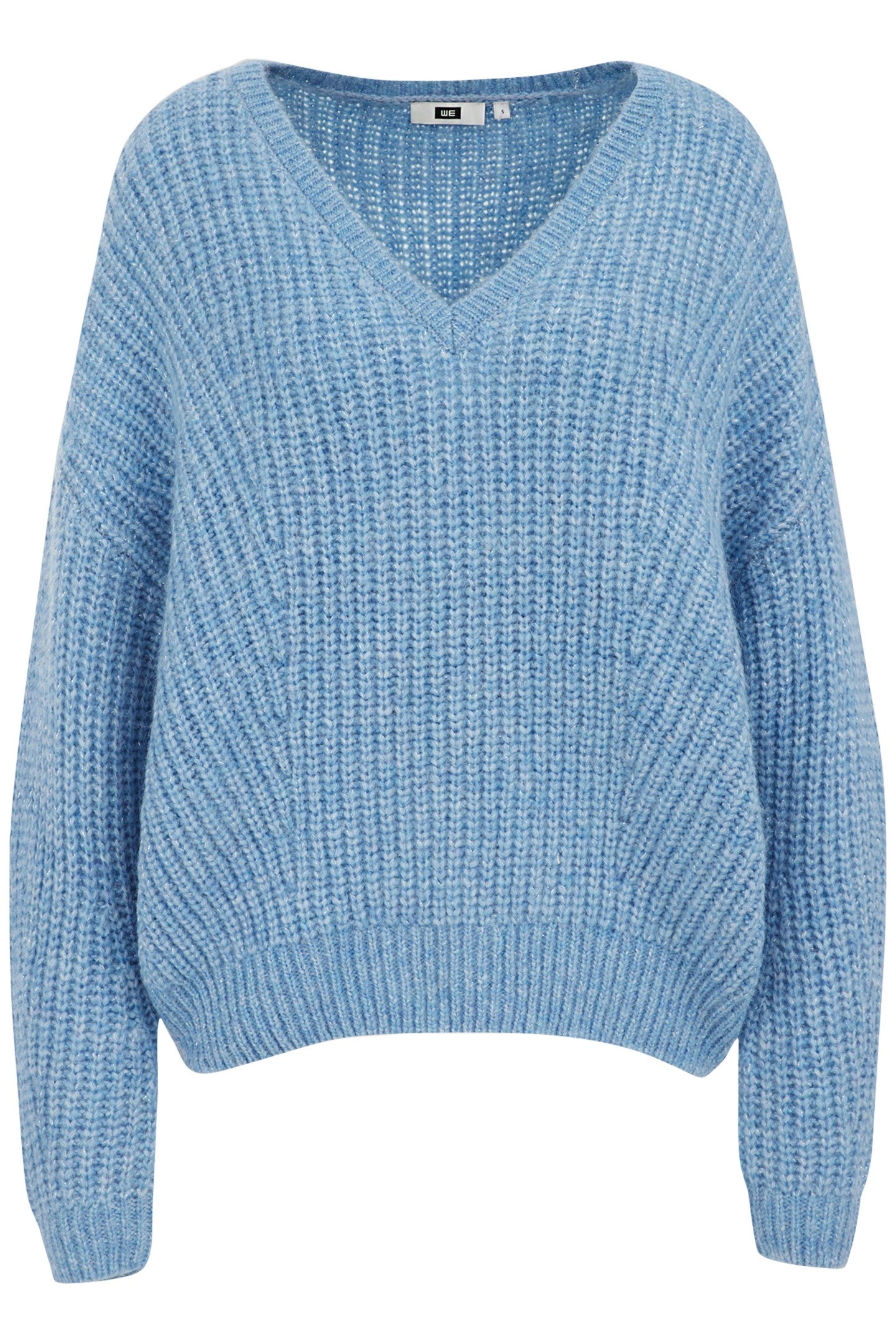 KNITTED PULLOVER LIGHT BLUE 4