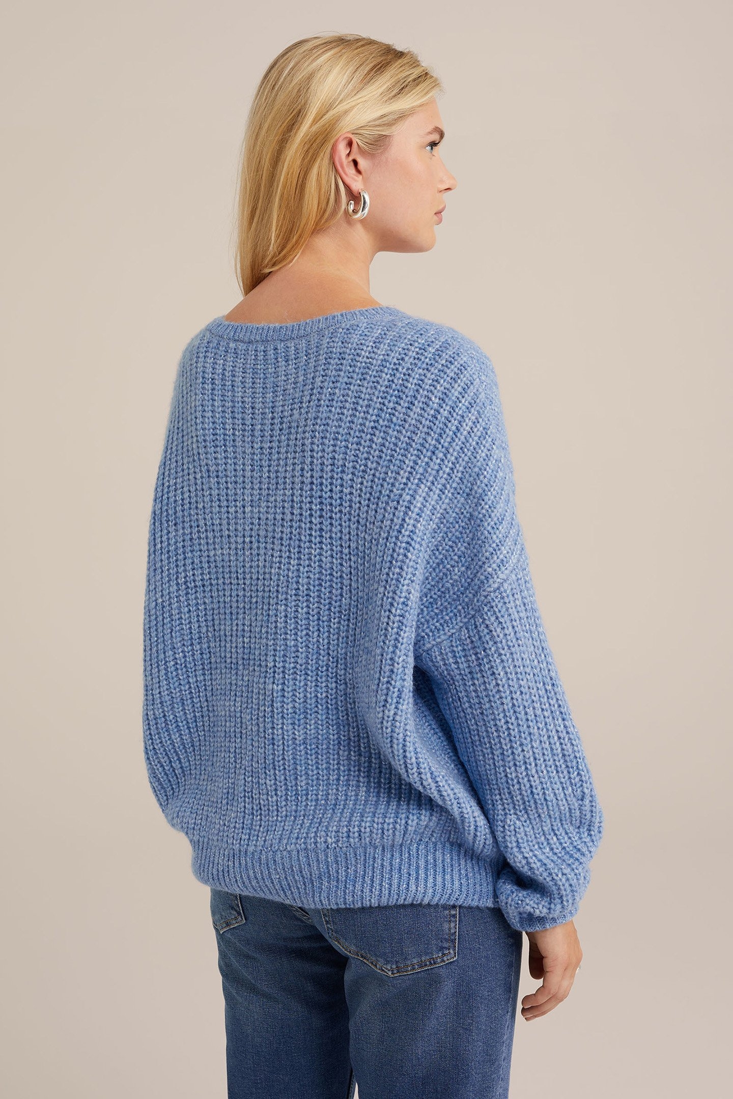 KNITTED PULLOVER LIGHT BLUE 2
