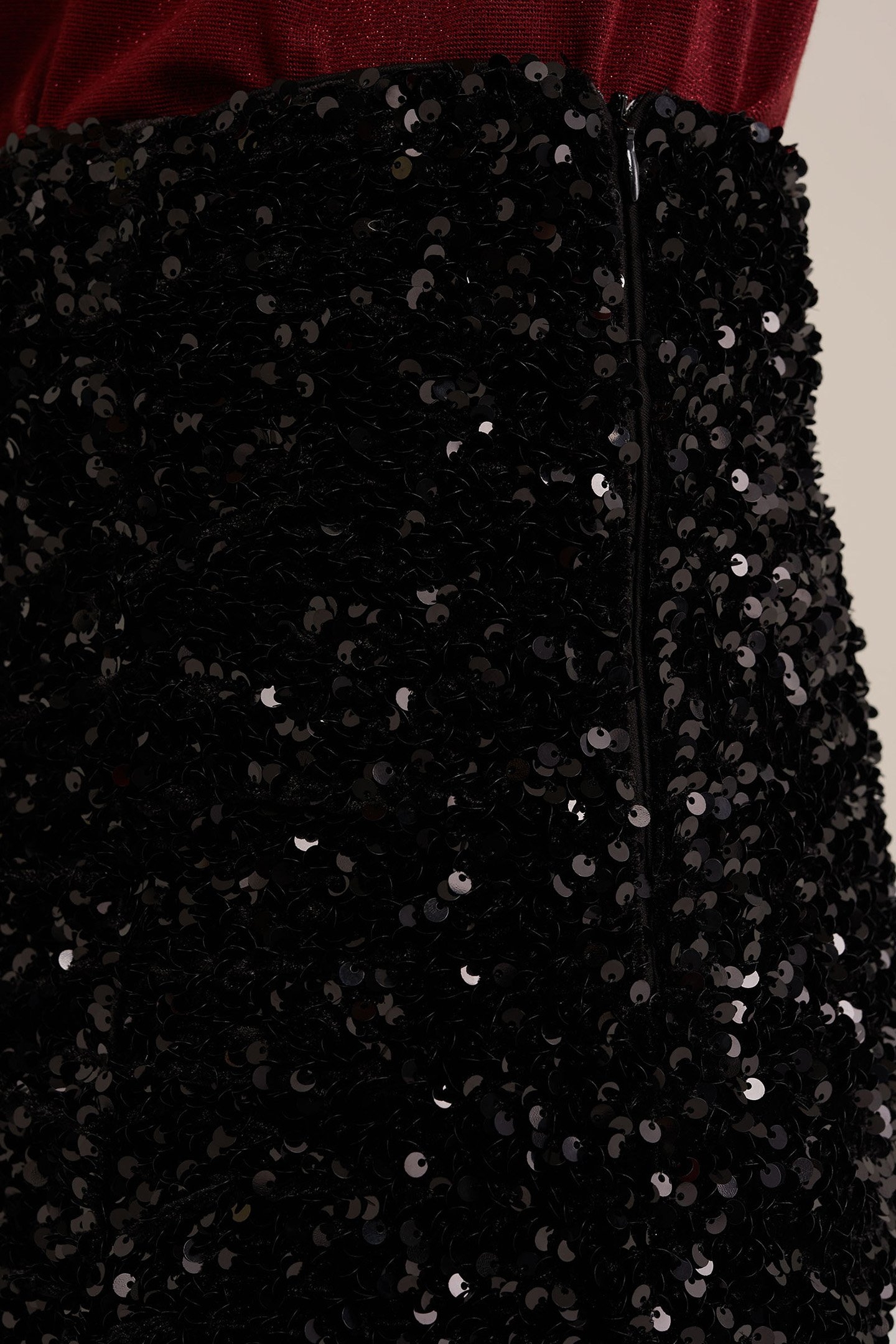 SKIRT MEDIUM LENGTH BLACK 6