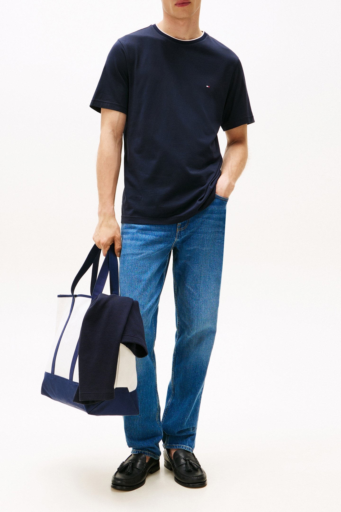 REGULAR FIT T-SHIRT EFFEN BLUE 2