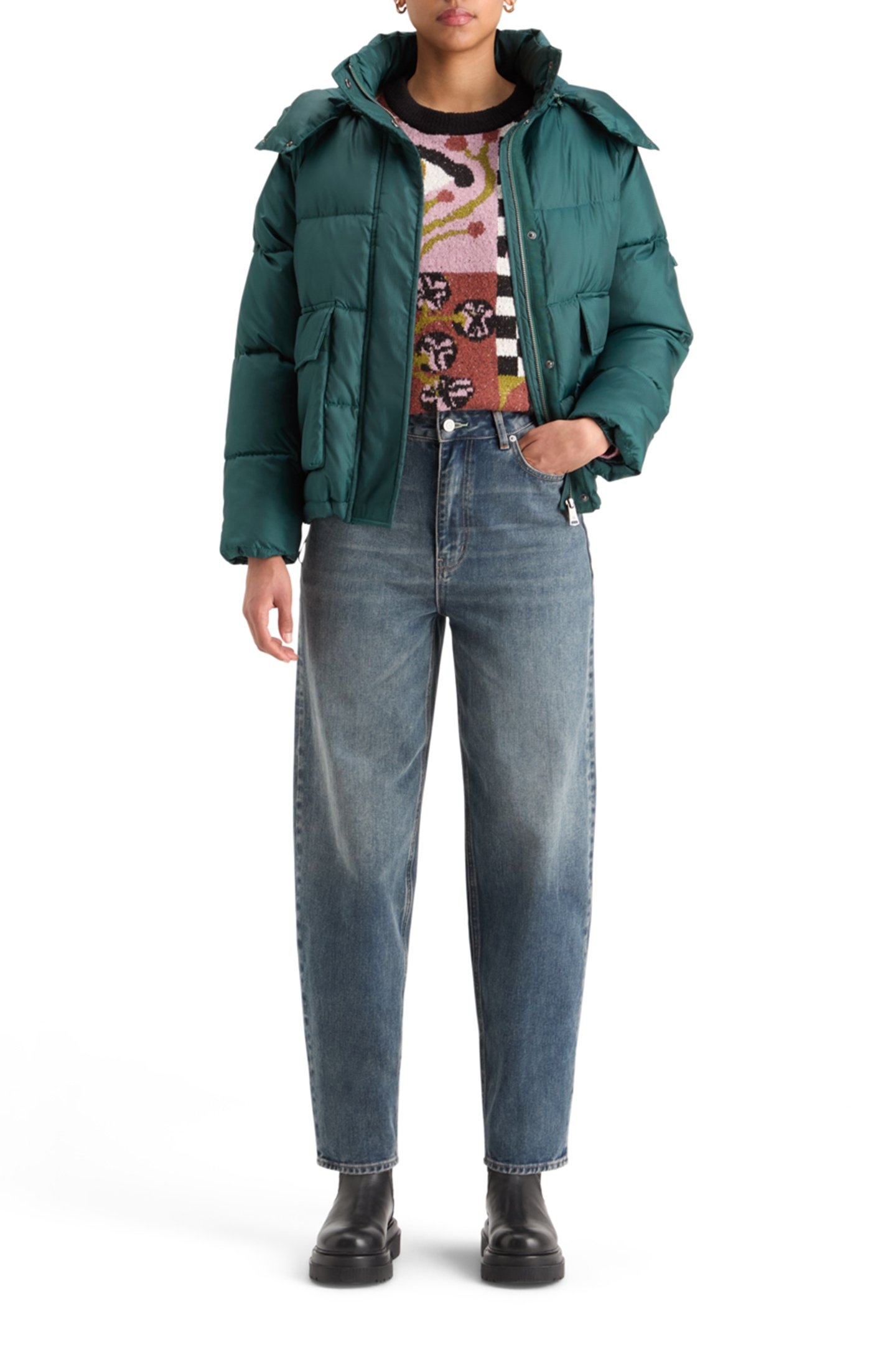 JACQUARD OVERSIZED PULLOVER FREE MIND JACQUARD 7